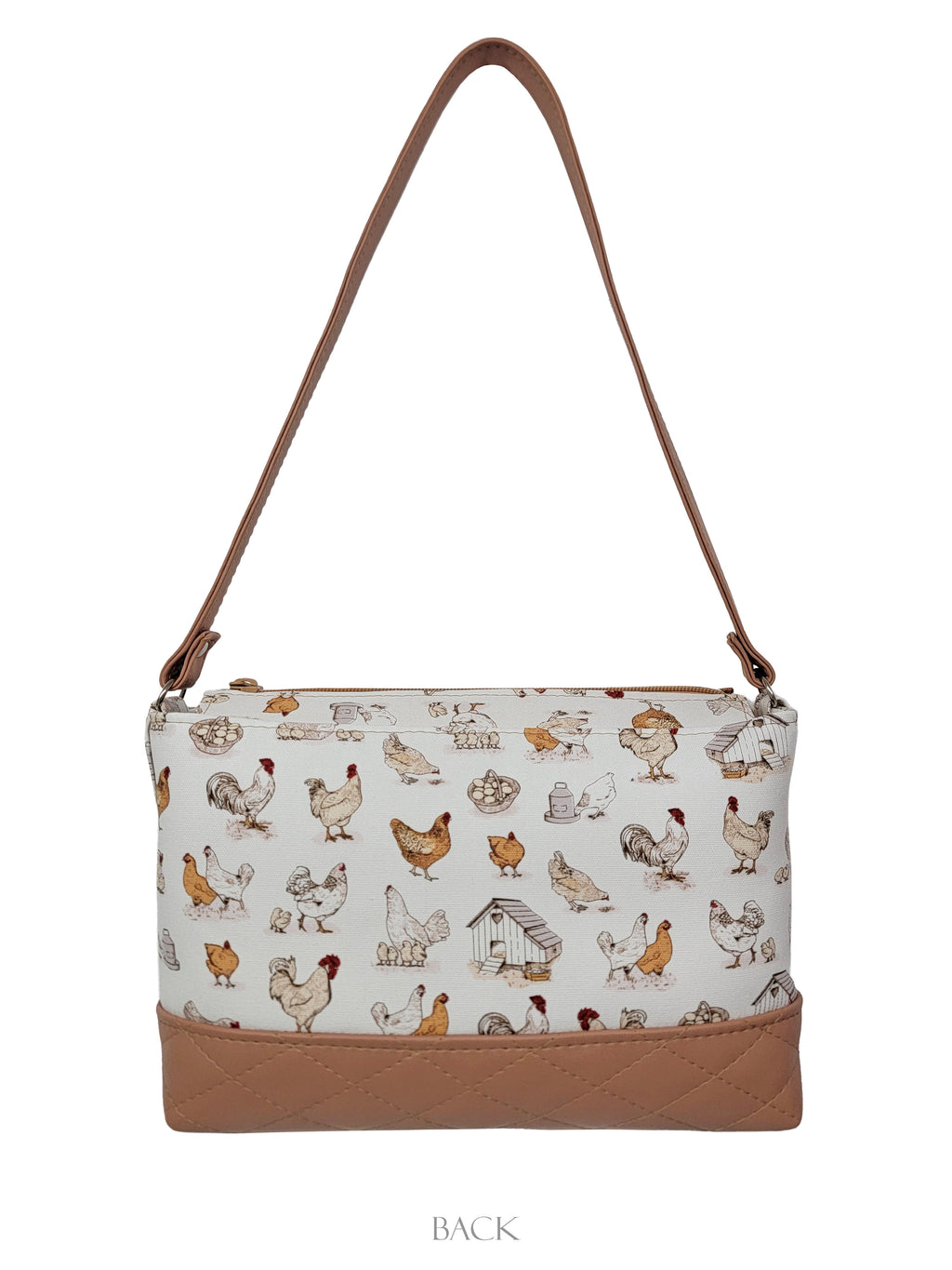 Chicken Coop Canvas Tote
