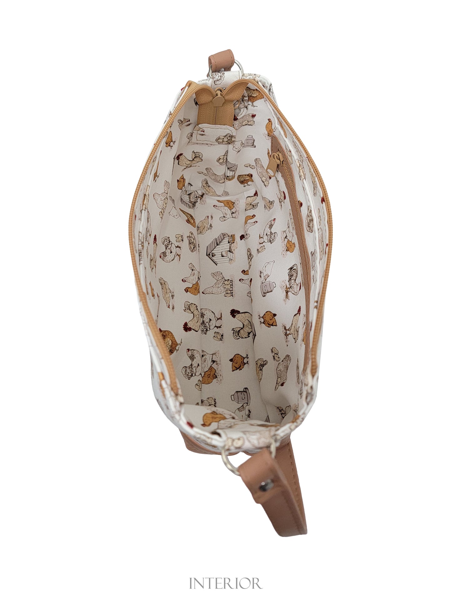 Chicken Coop Canvas Tote