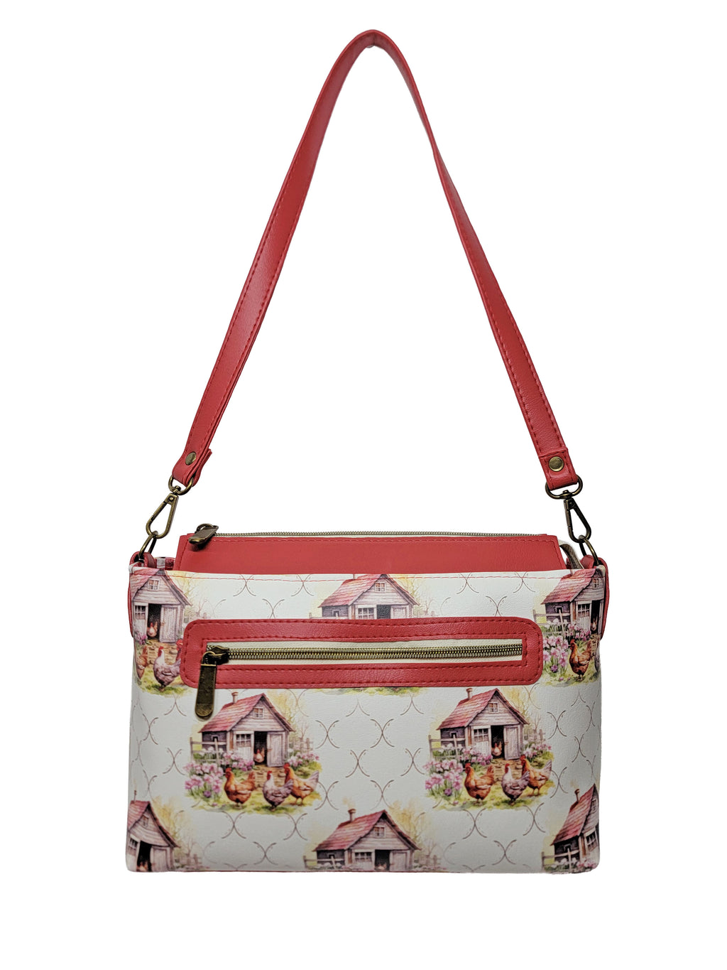 Home Farm Tote (crossbody strap included)