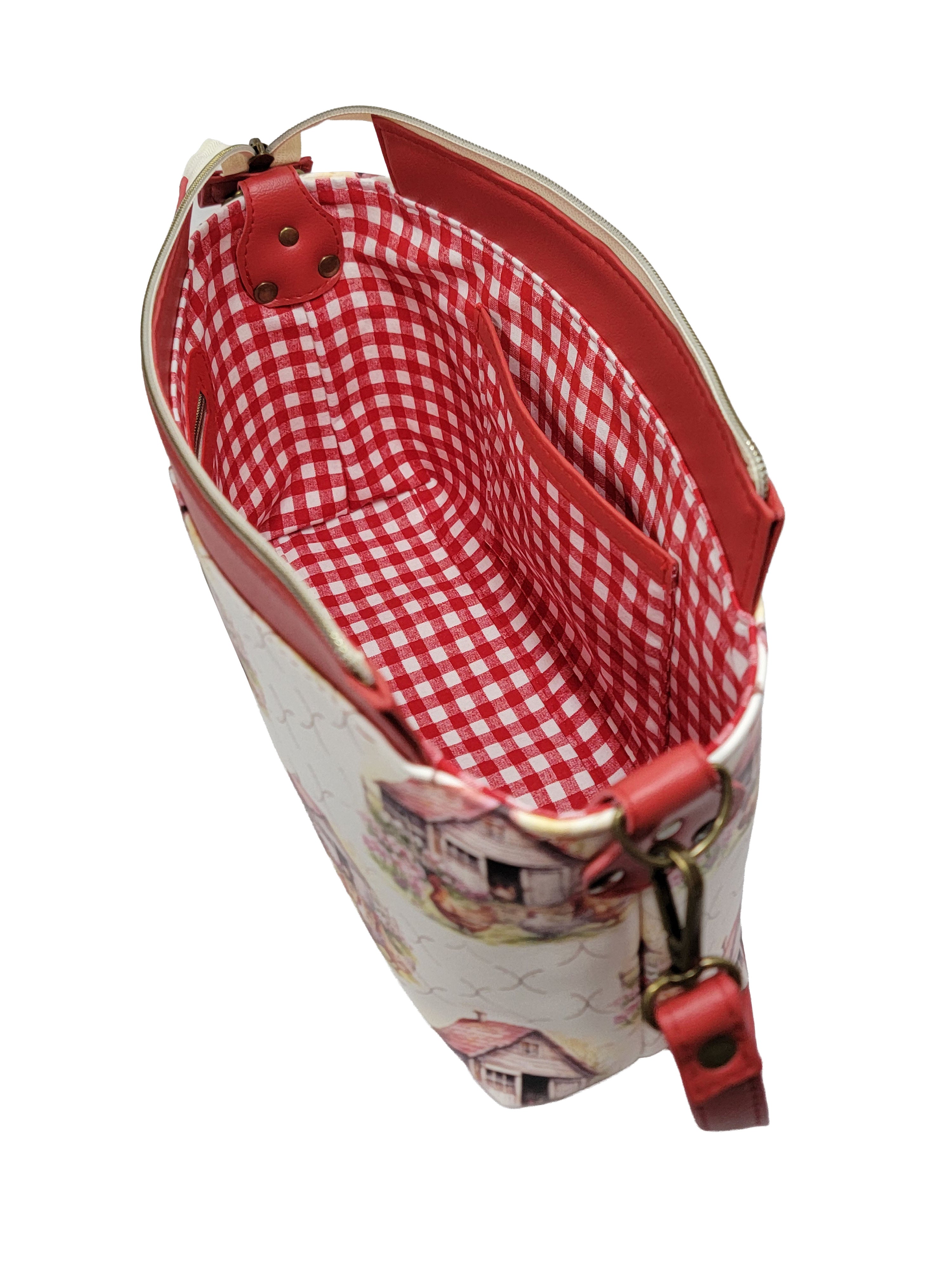 Home Farm Tote (crossbody strap included)