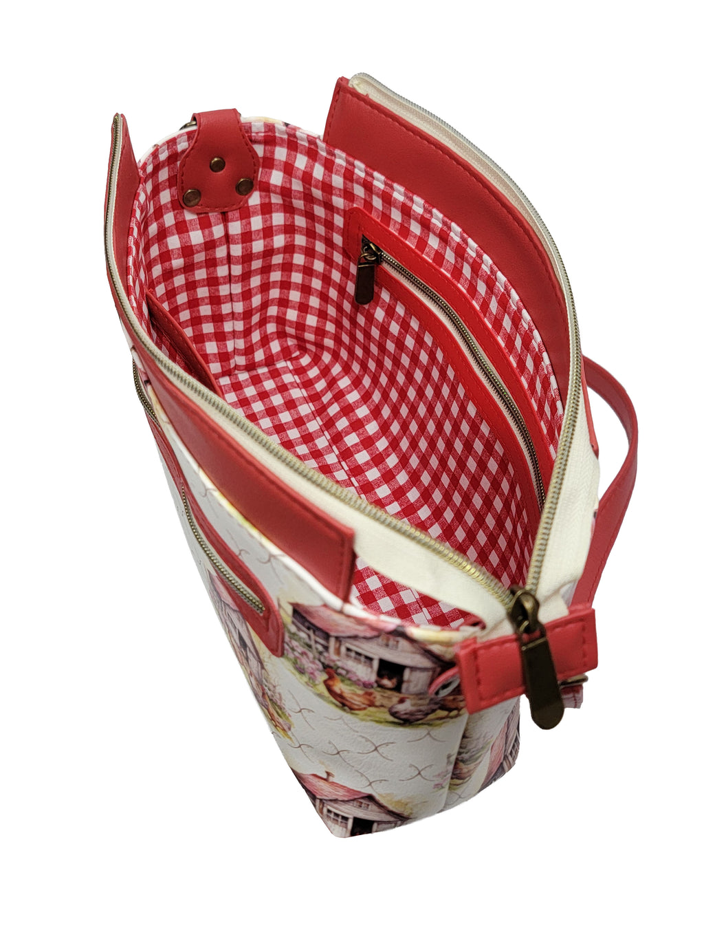 Home Farm Tote (crossbody strap included)