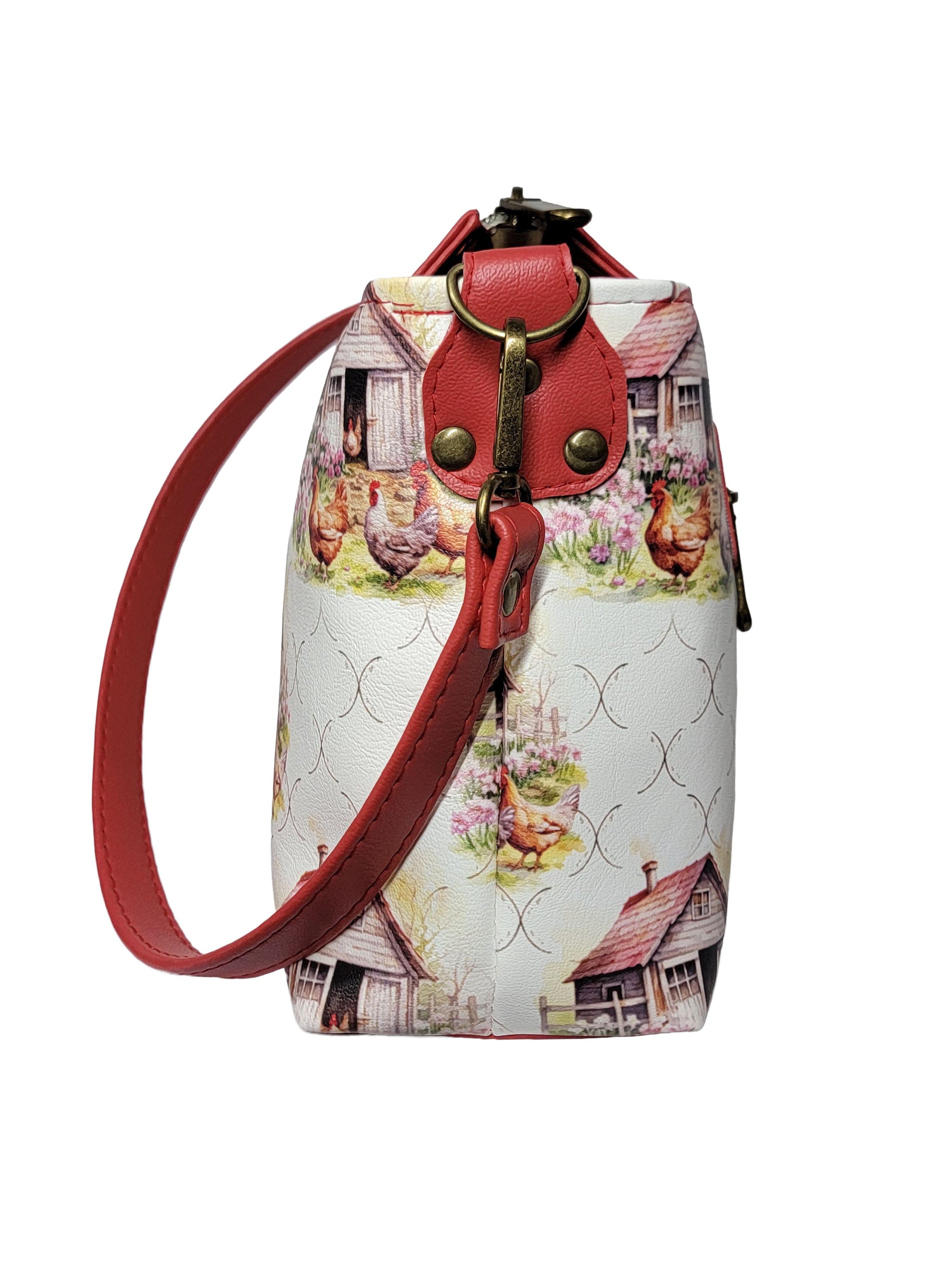 Home Farm Tote (crossbody strap included)