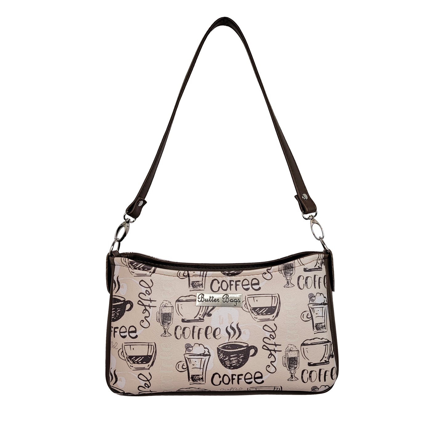 Coffee Aries Crossbody Bag