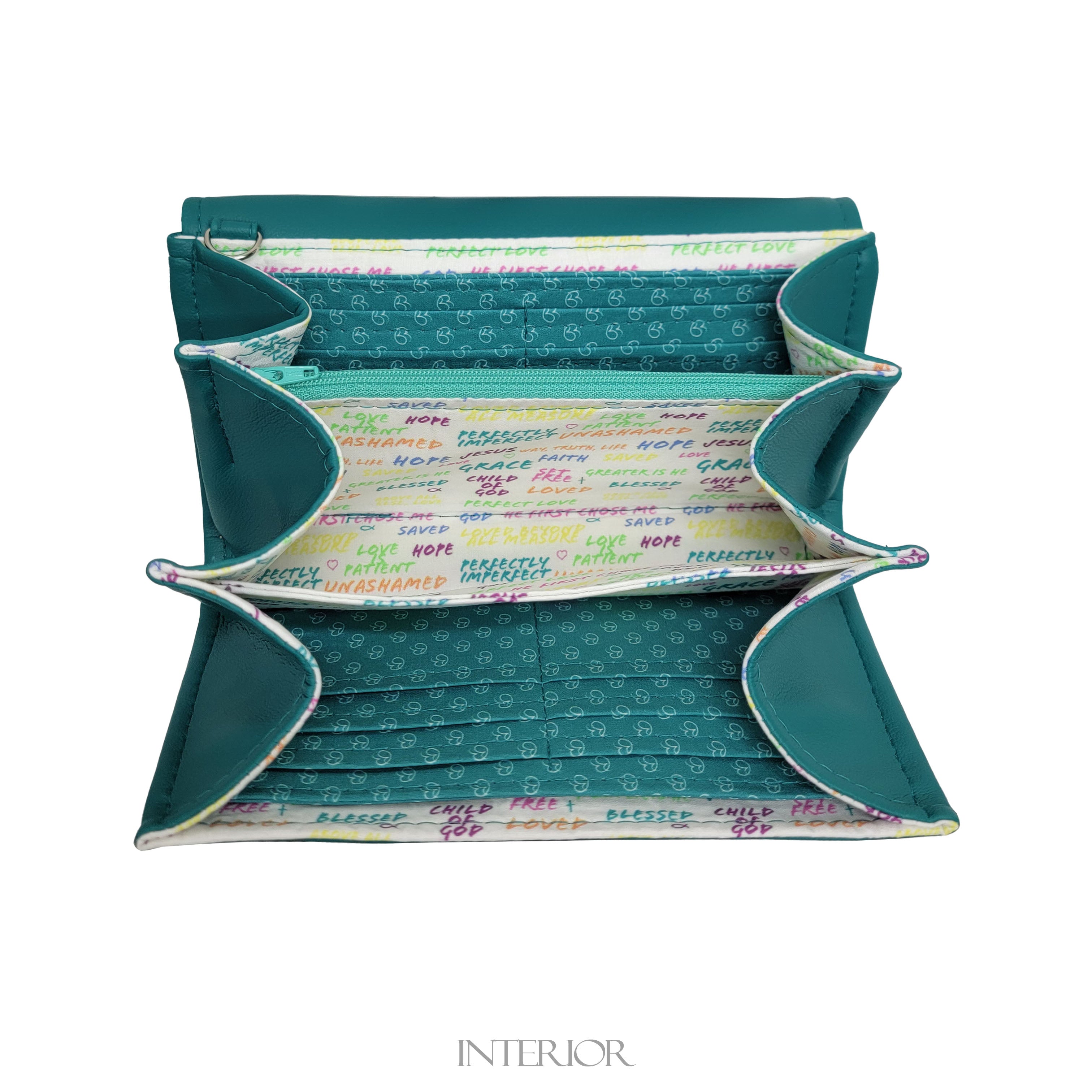 The Message Wallet (teal)