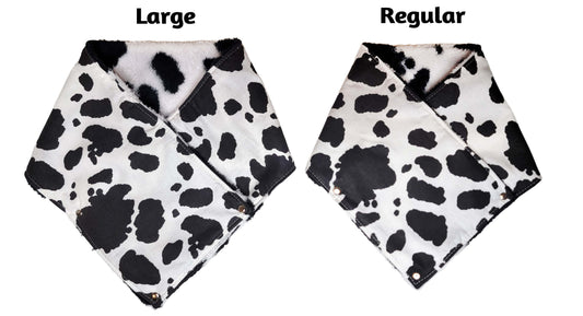 Cow Print Mini Scarf