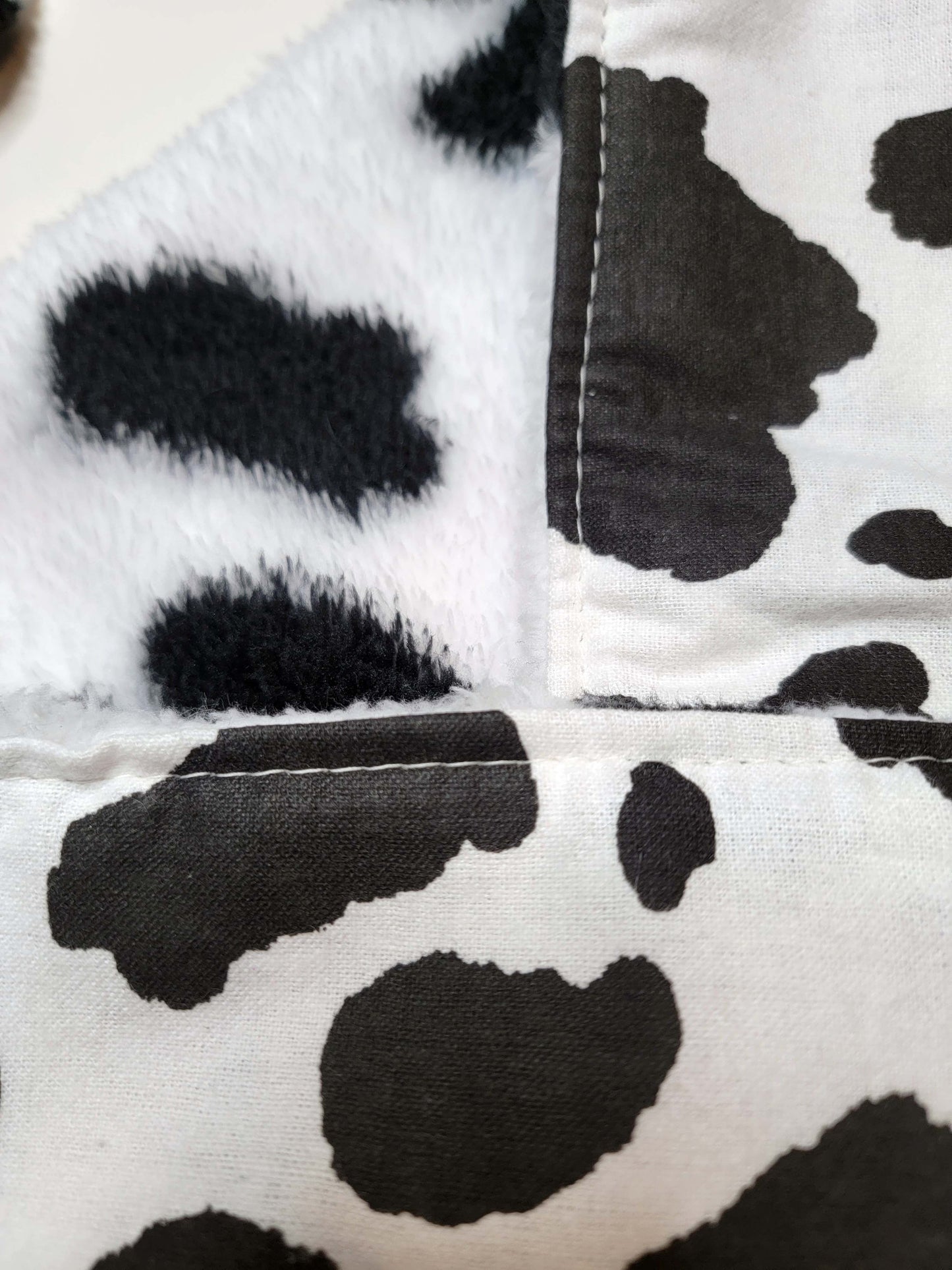 Cow Print Mini Scarf