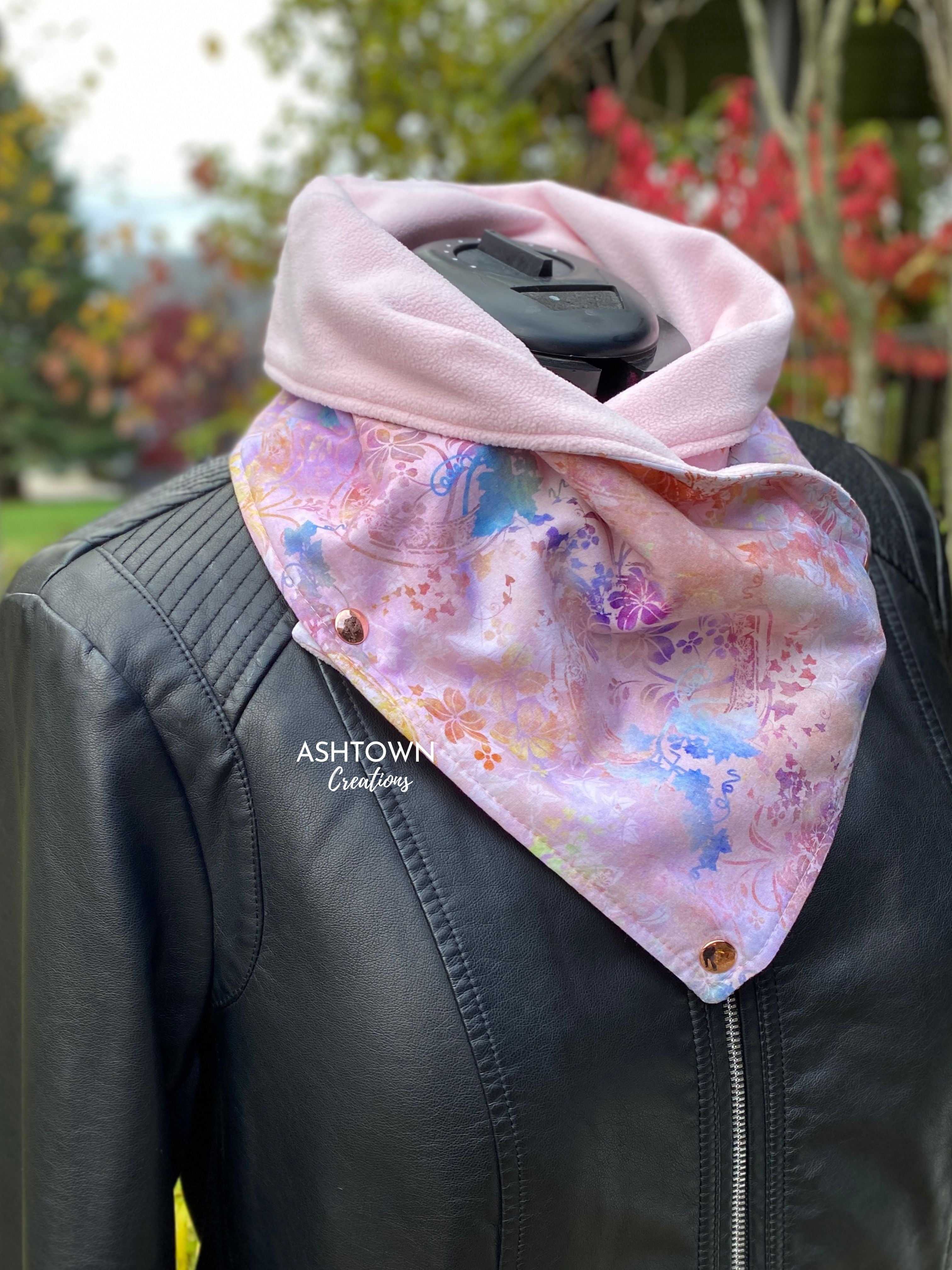 A Cozy Cuddle- Reversible Mini Scarf (Digital Pattern)