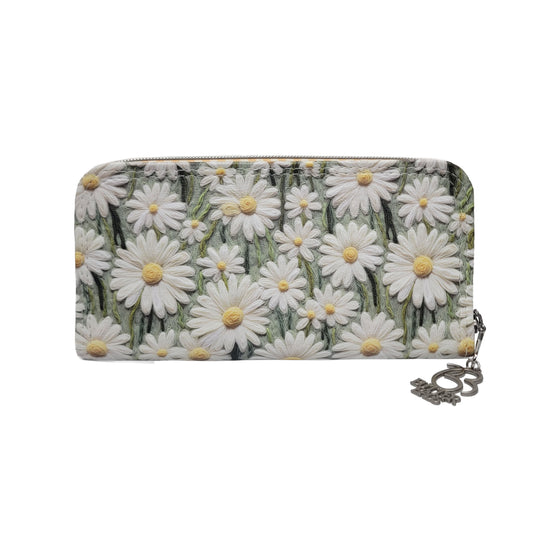 Daisies Zip Around Wallet
