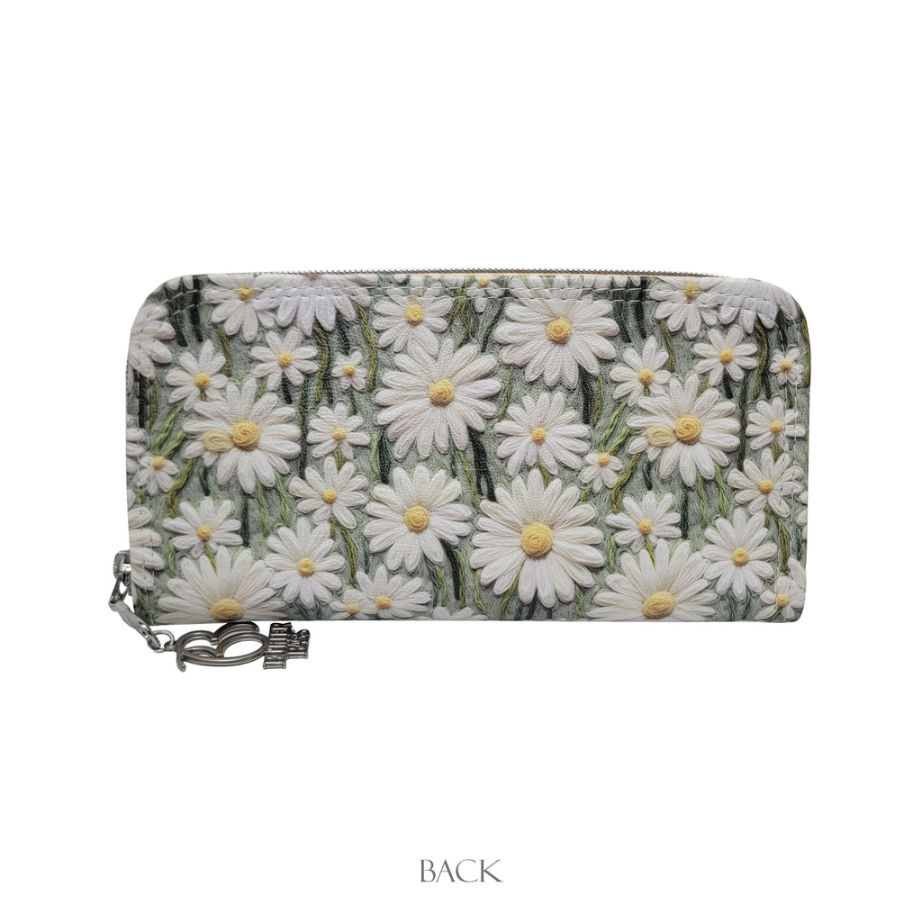 Daisies Zip Around Wallet