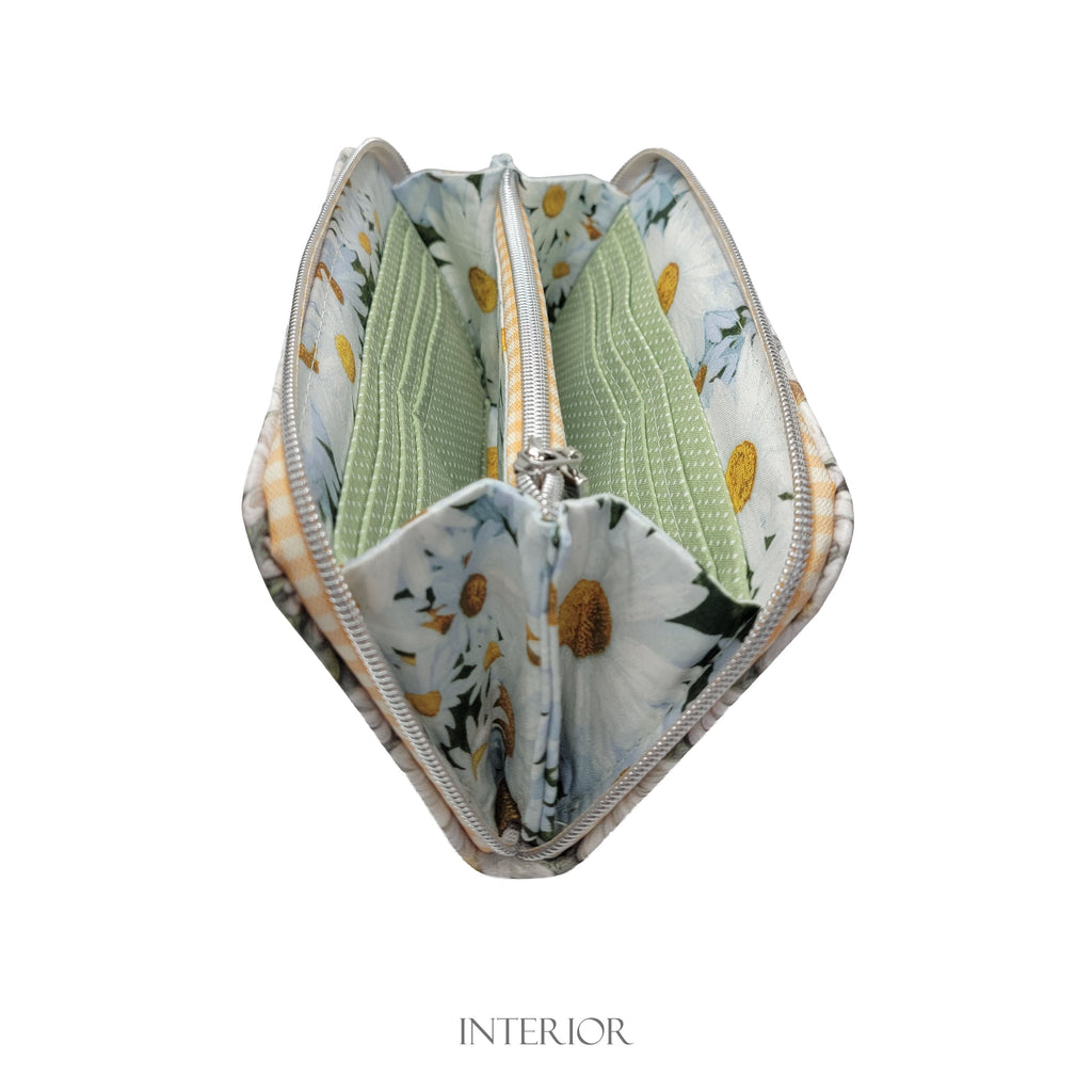 Daisies Zip Around Wallet
