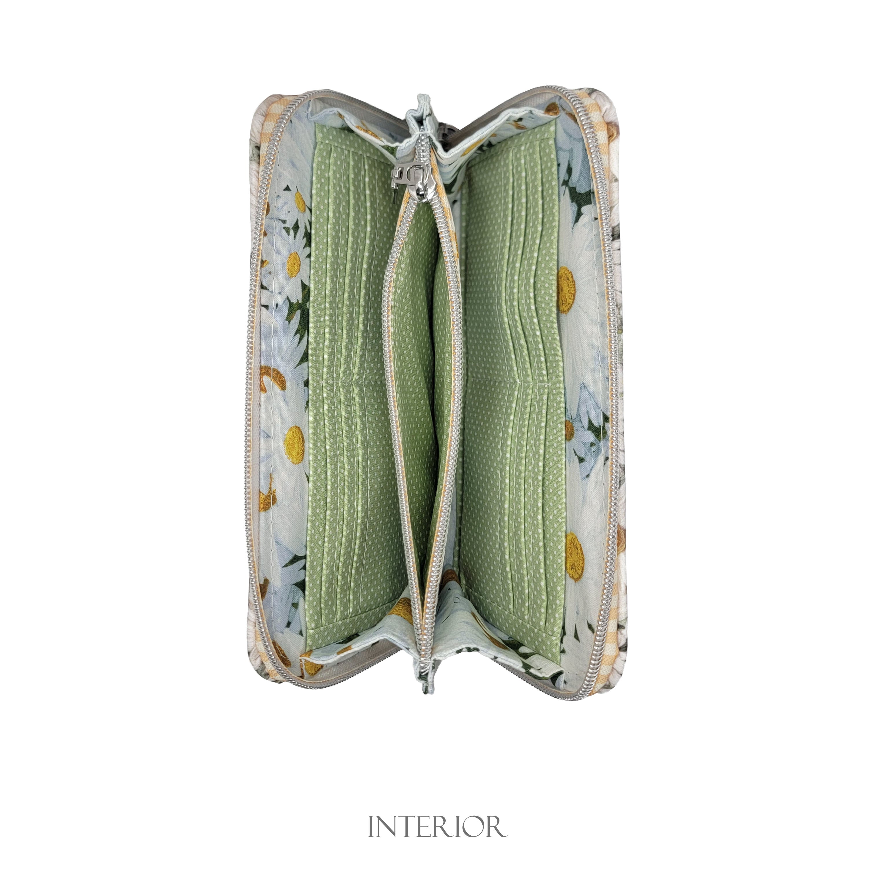 Daisies Zip Around Wallet