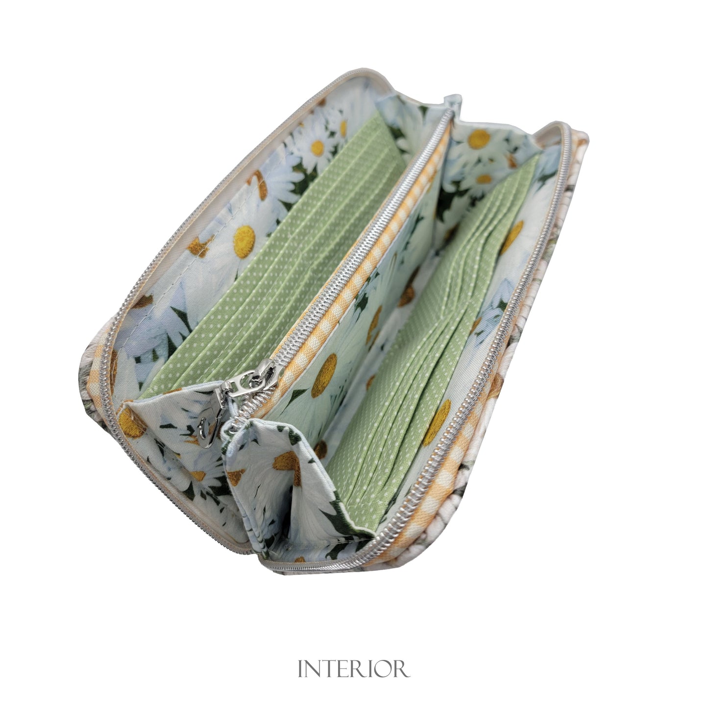 Daisies Zip Around Wallet