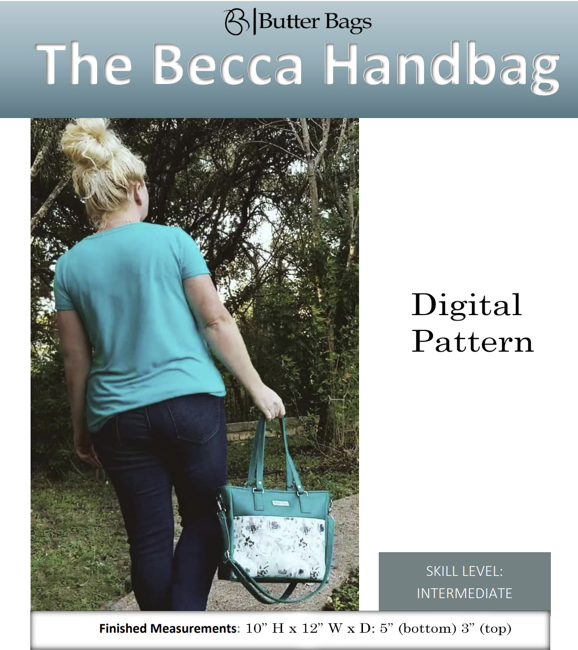 The Becca Handbag- Digital Pattern