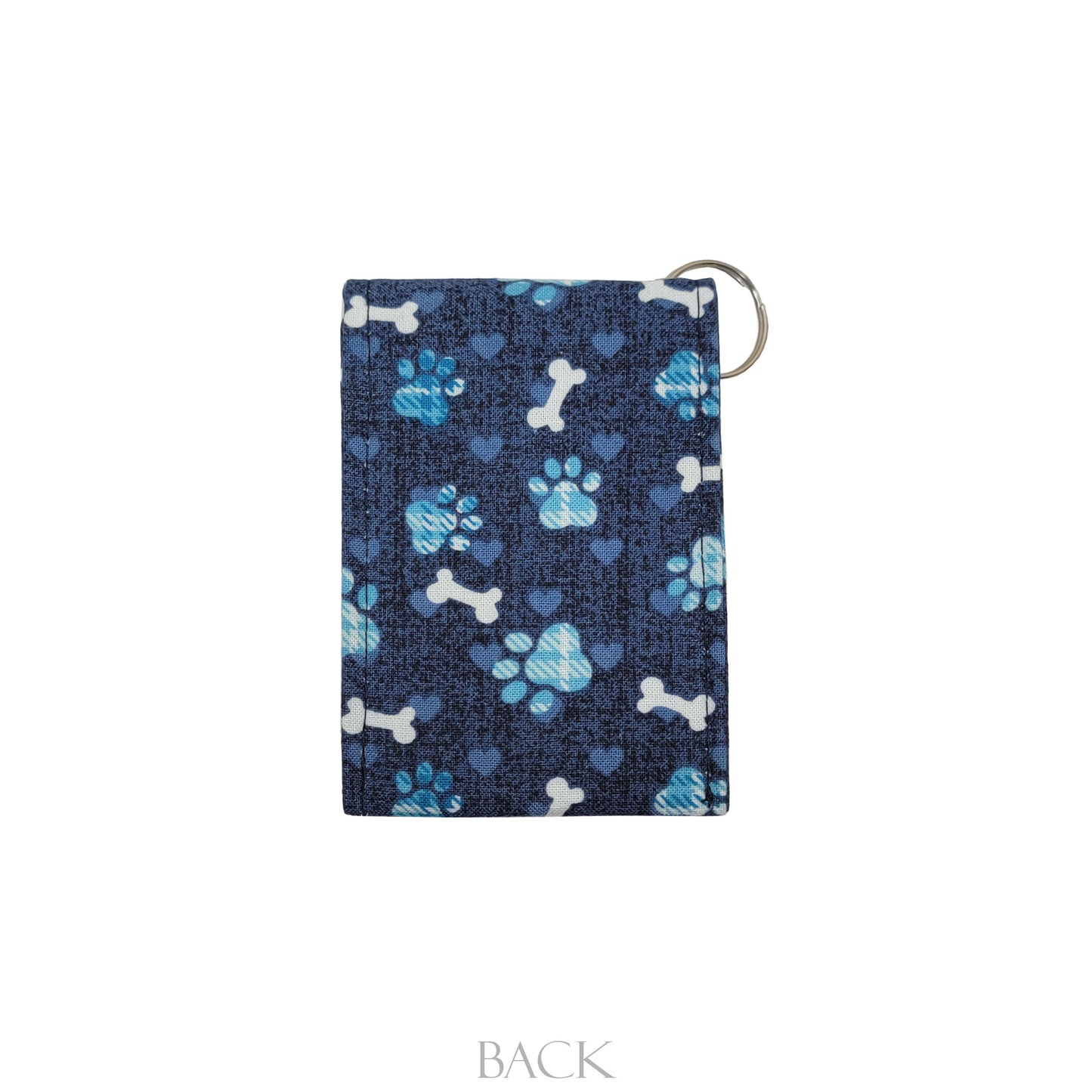 Paw Prints Keychain Wallet