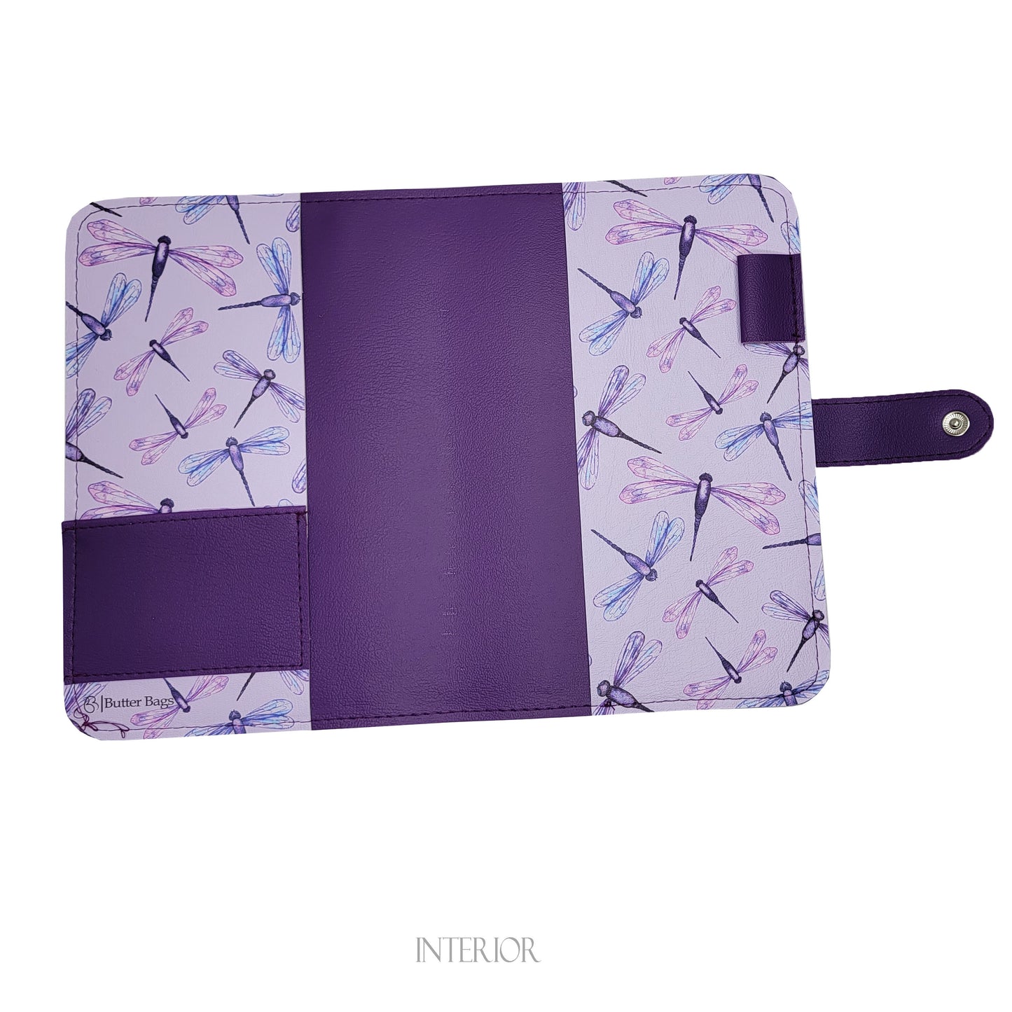 Dragonfly- Notebook & Cover (dark purple)