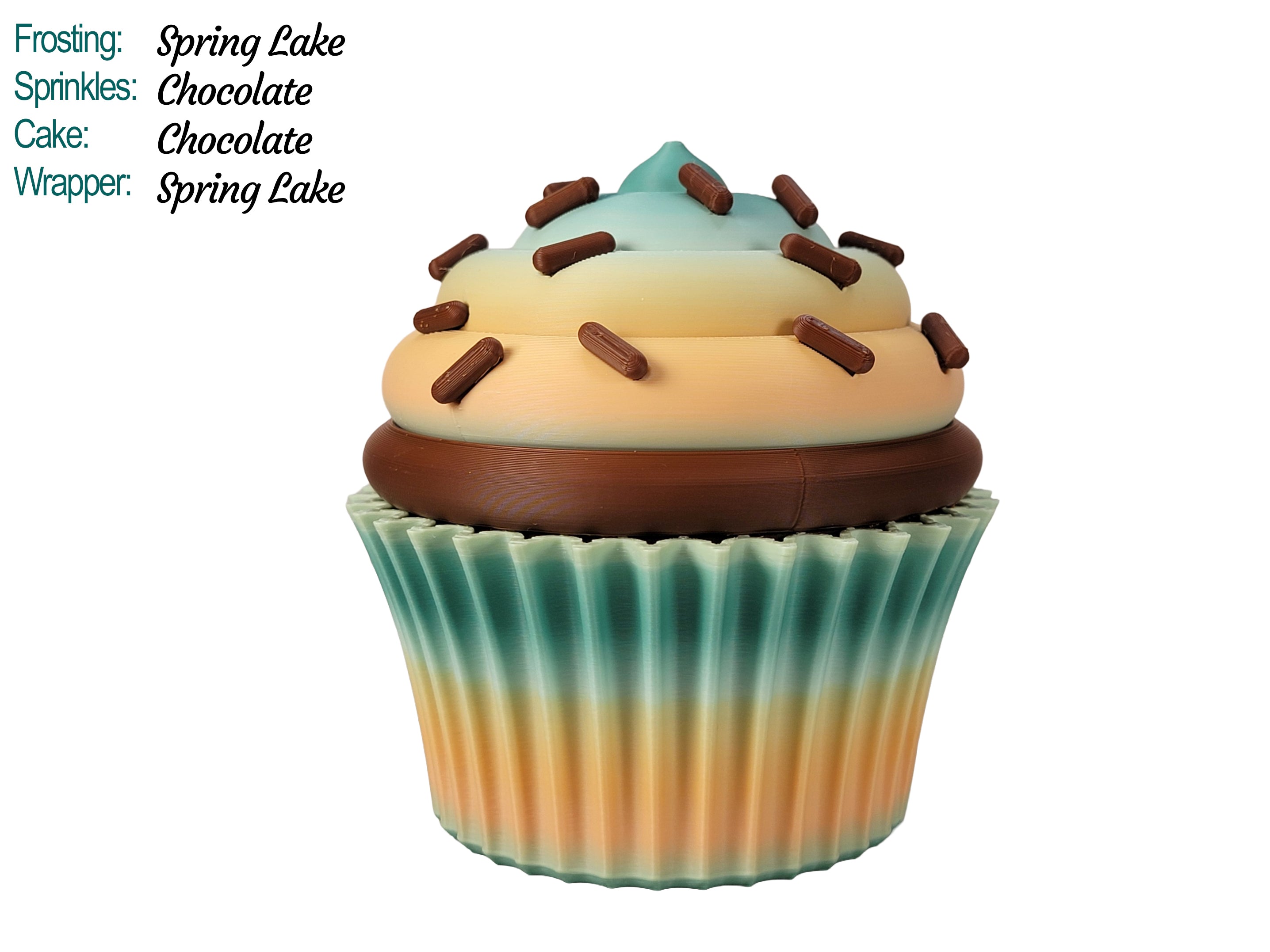 Cupcake Dual Container