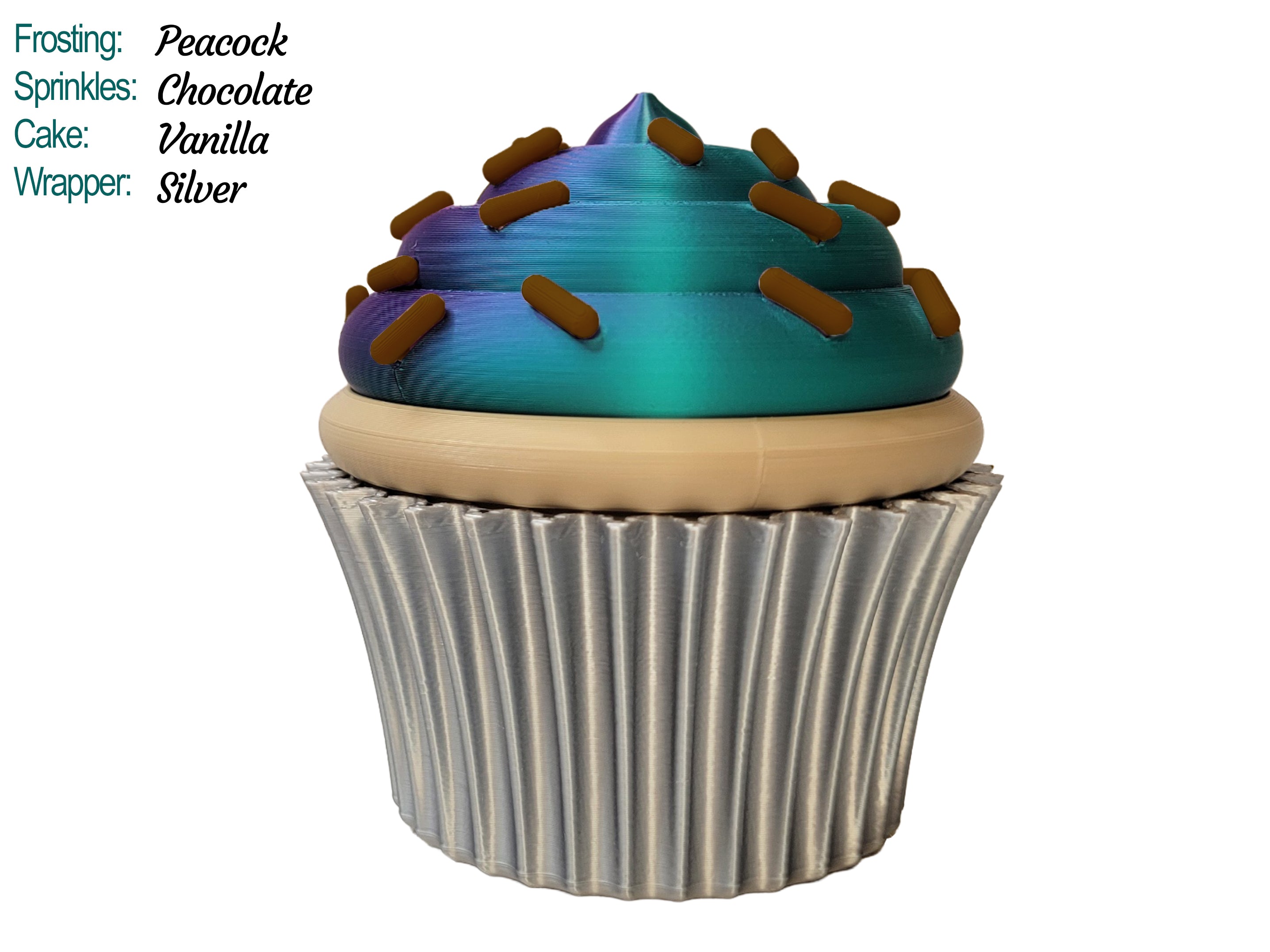 Cupcake Dual Container