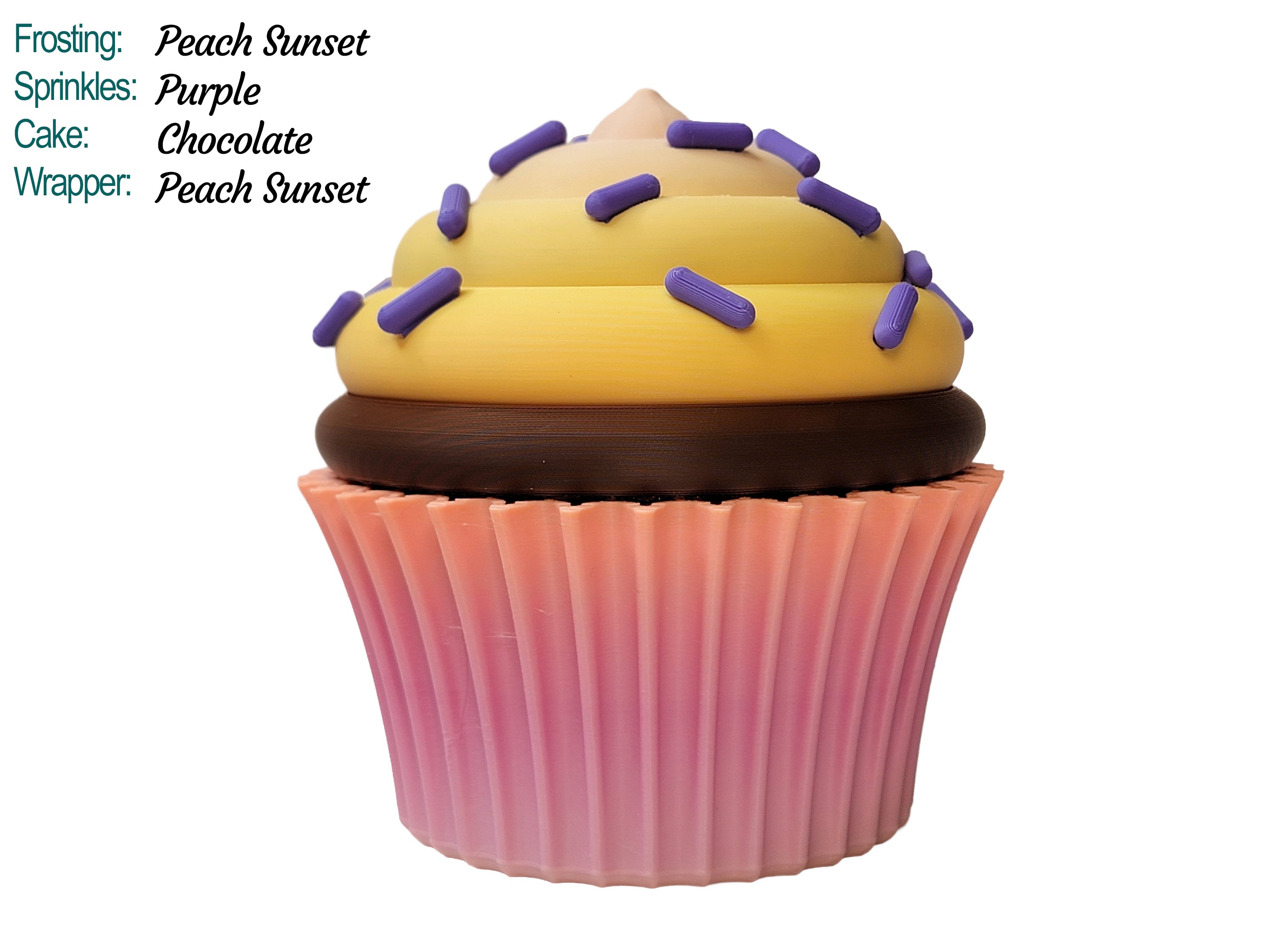 Cupcake Dual Container