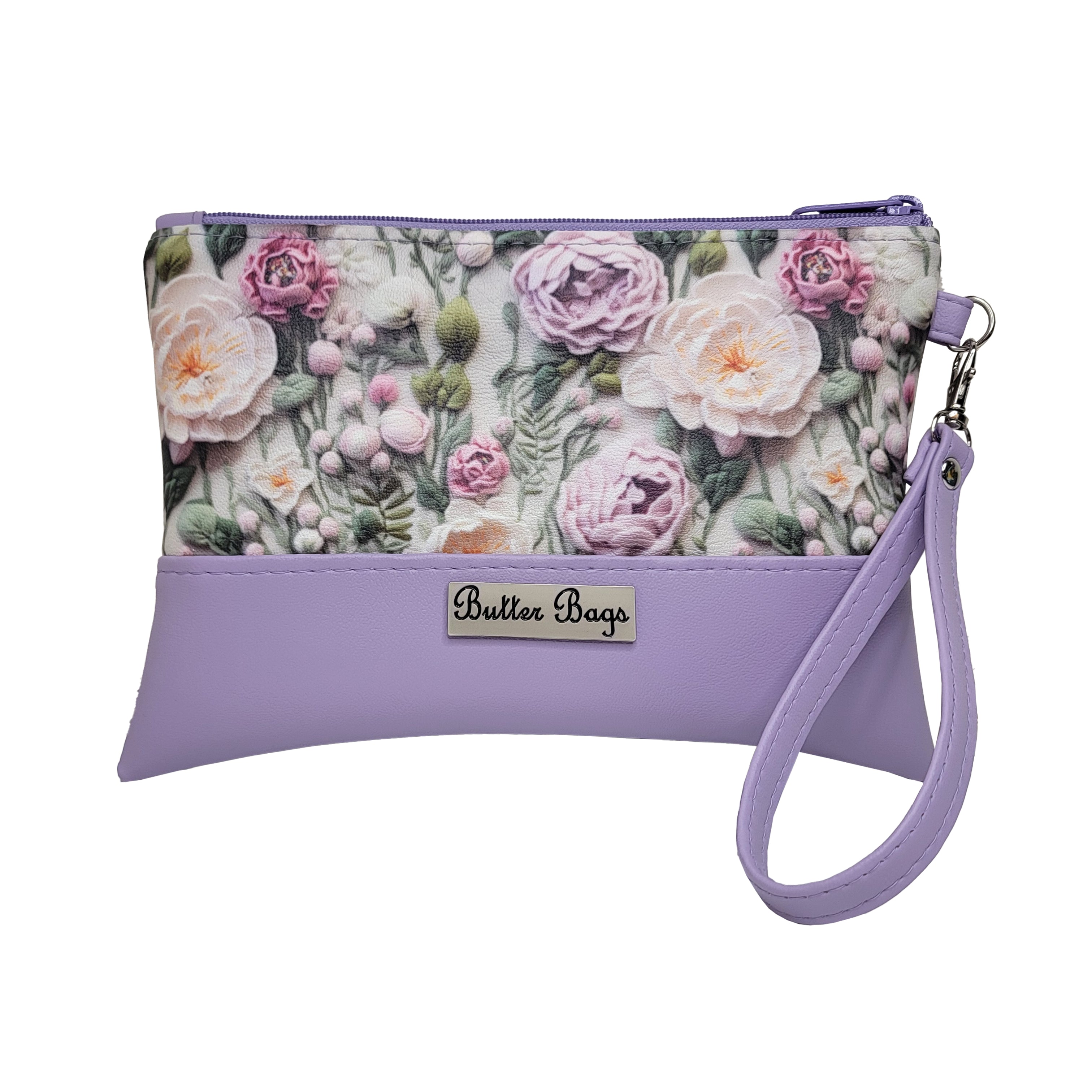Flower Garden Wristlet