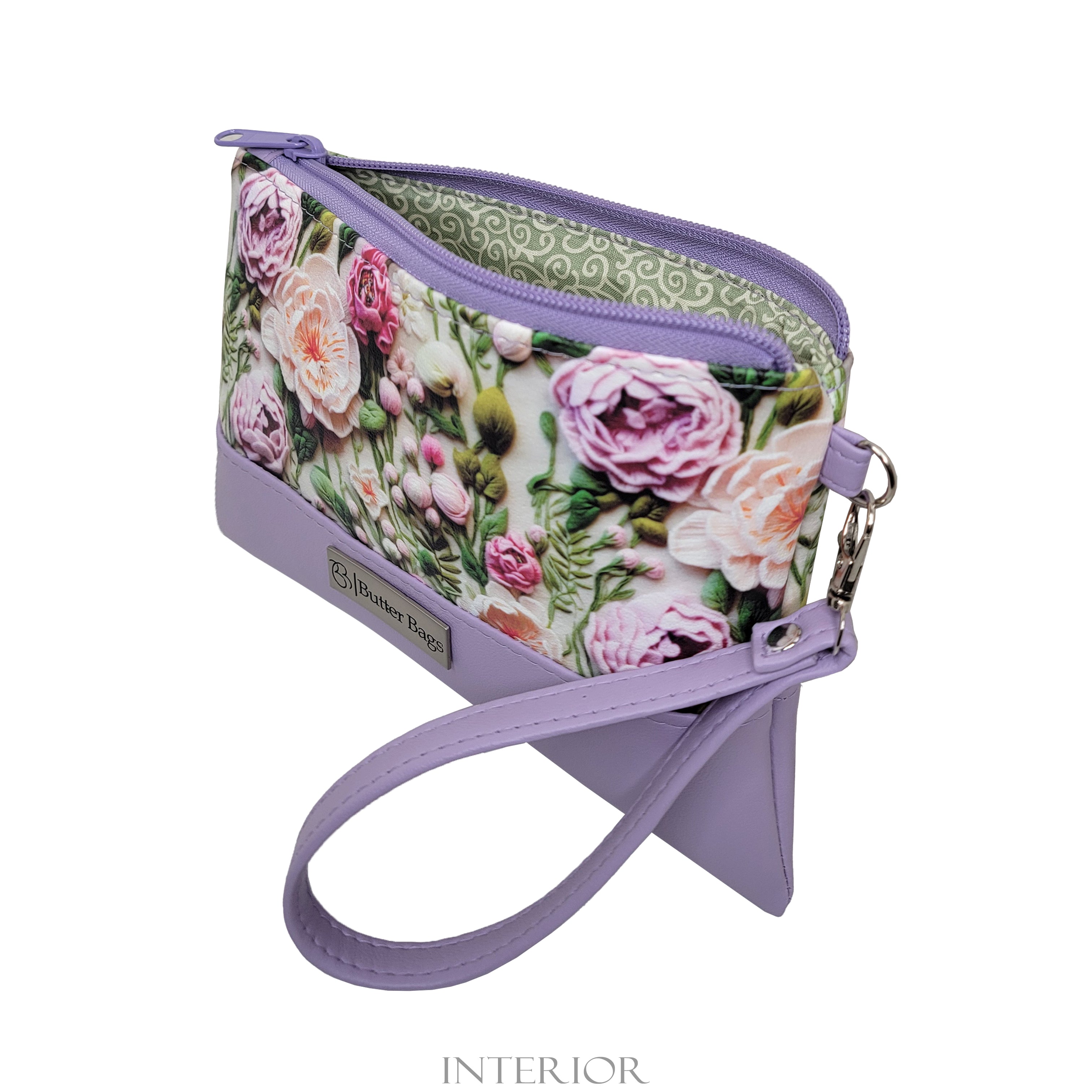 Flower Garden Wristlet