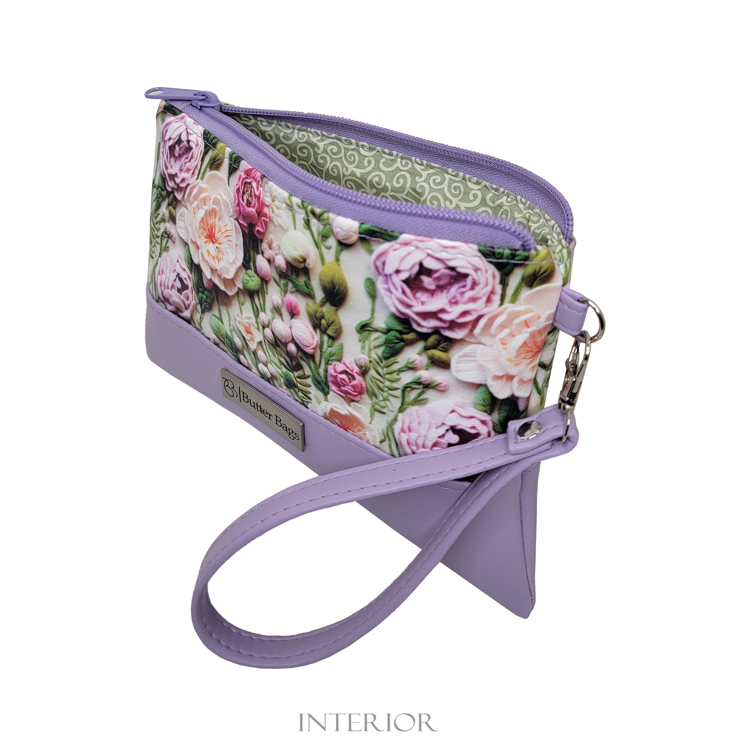 Flower Garden Wristlet