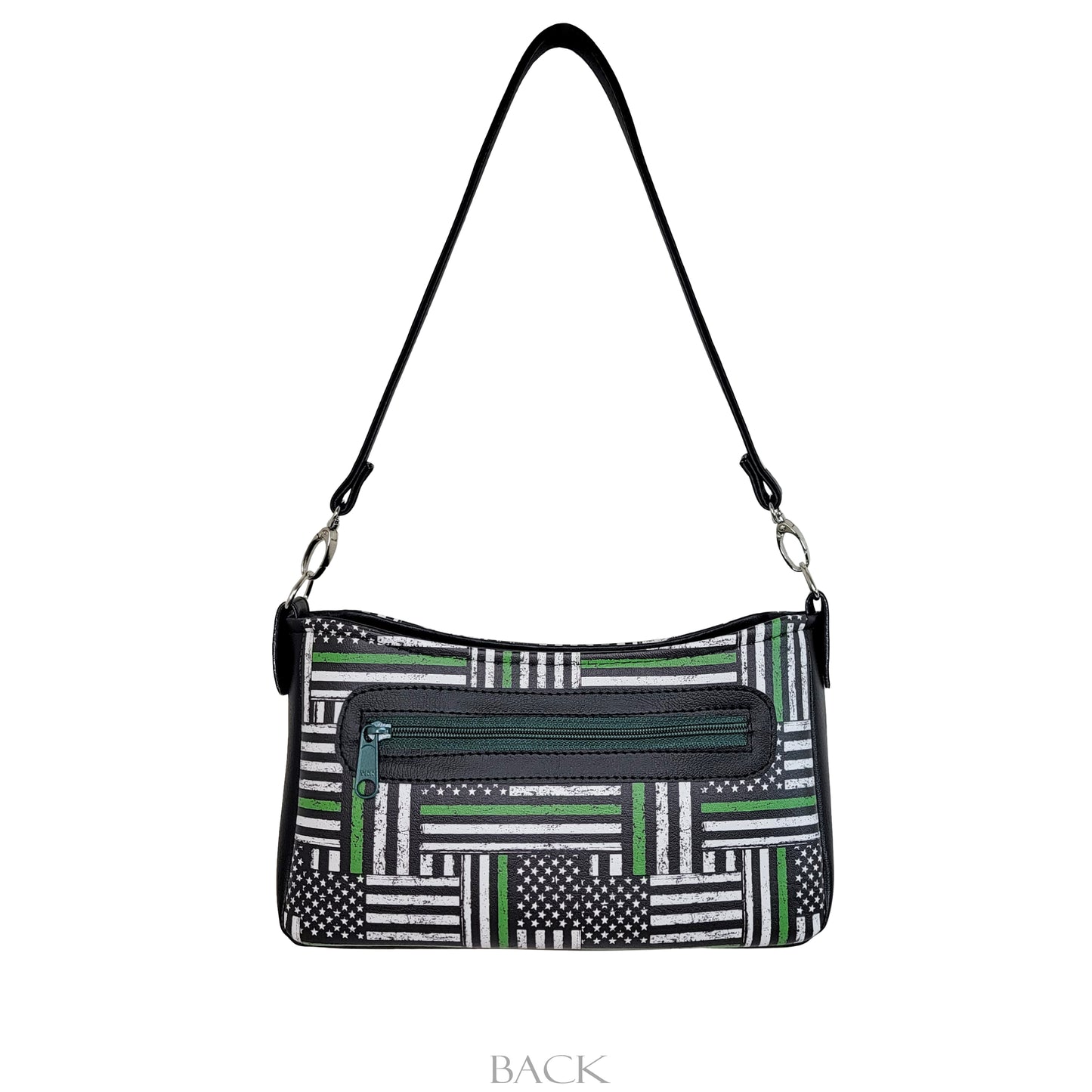 Green Line Flag Aries Crossbody Bag