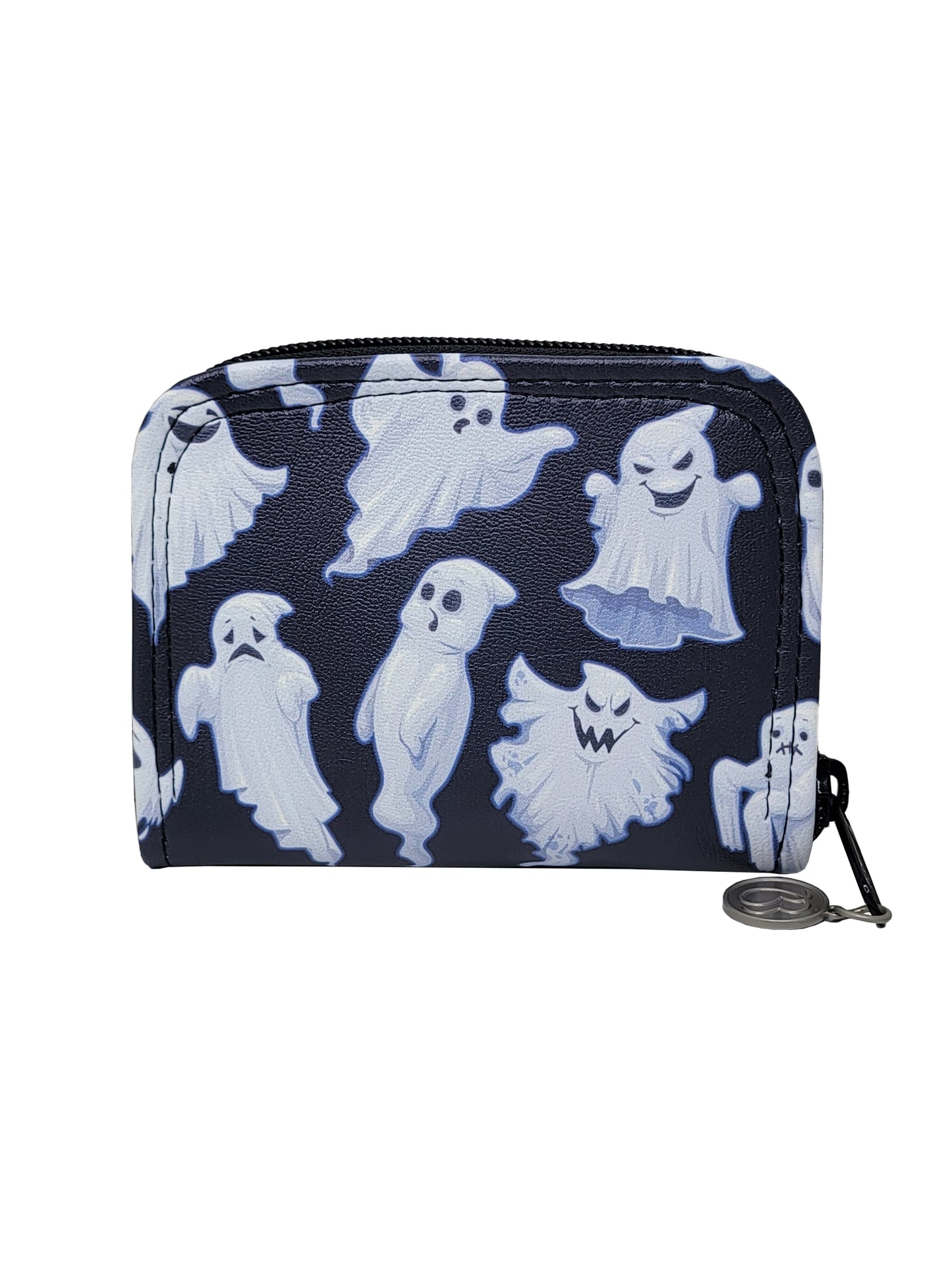 Ghost Mini Zip Around Wallet