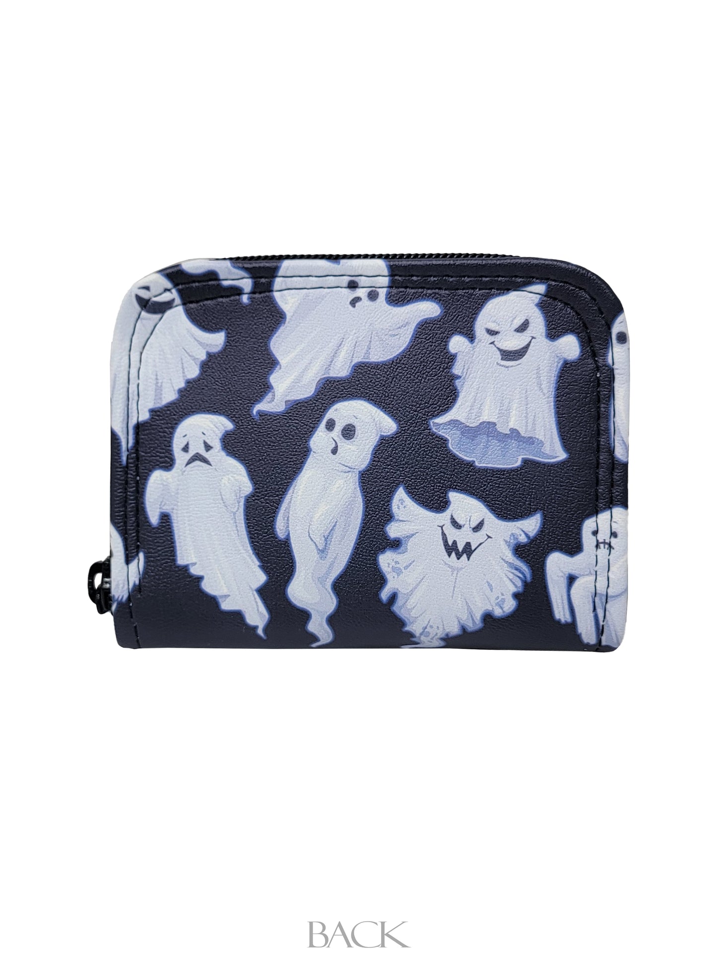 Ghost Mini Zip Around Wallet