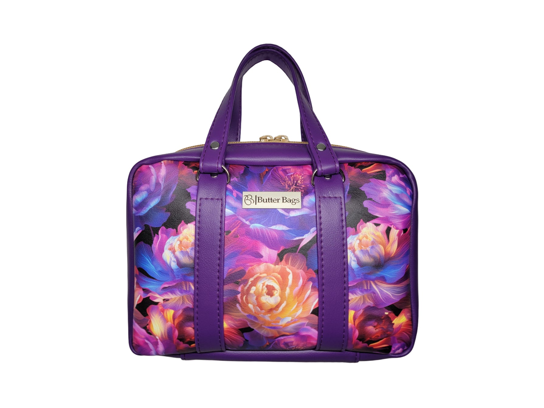 Glowing Flowers Bible Carrier