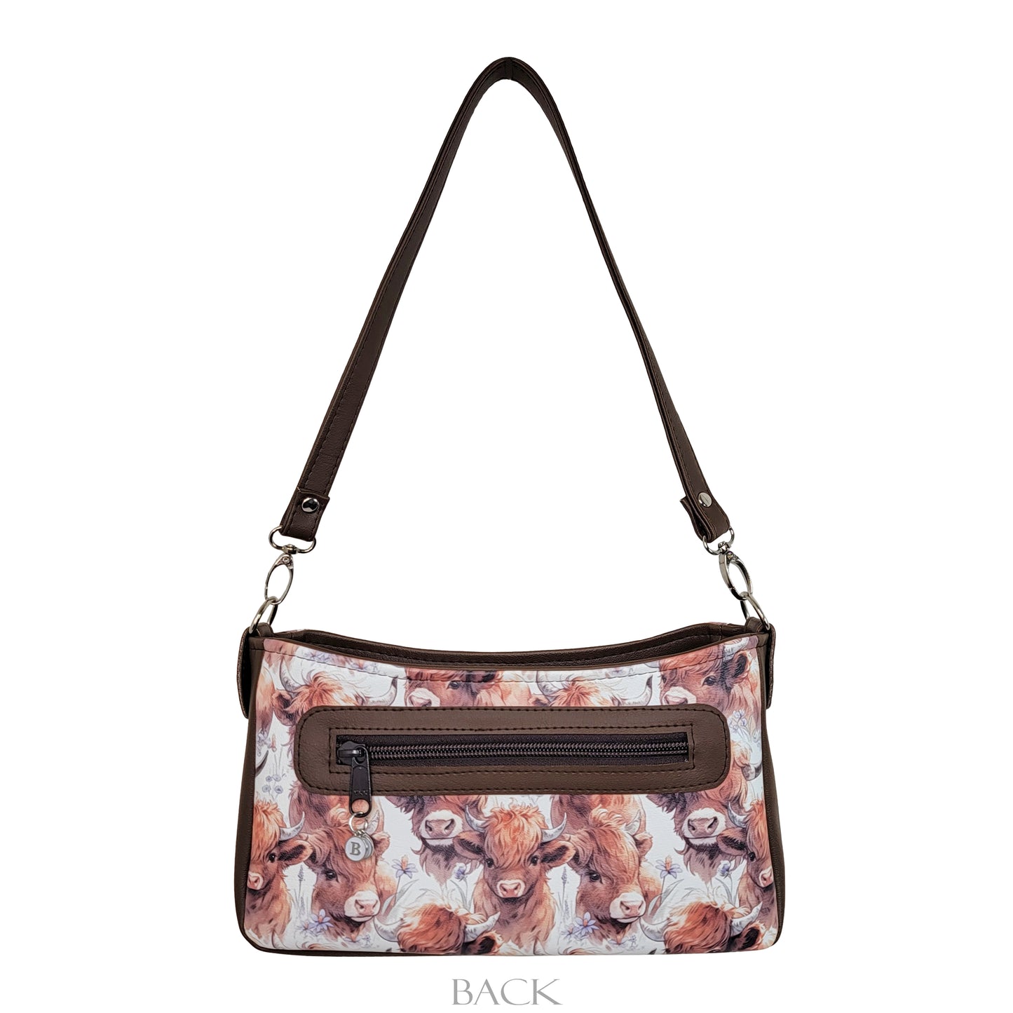 Highland Cow Aries Crossbody Bag