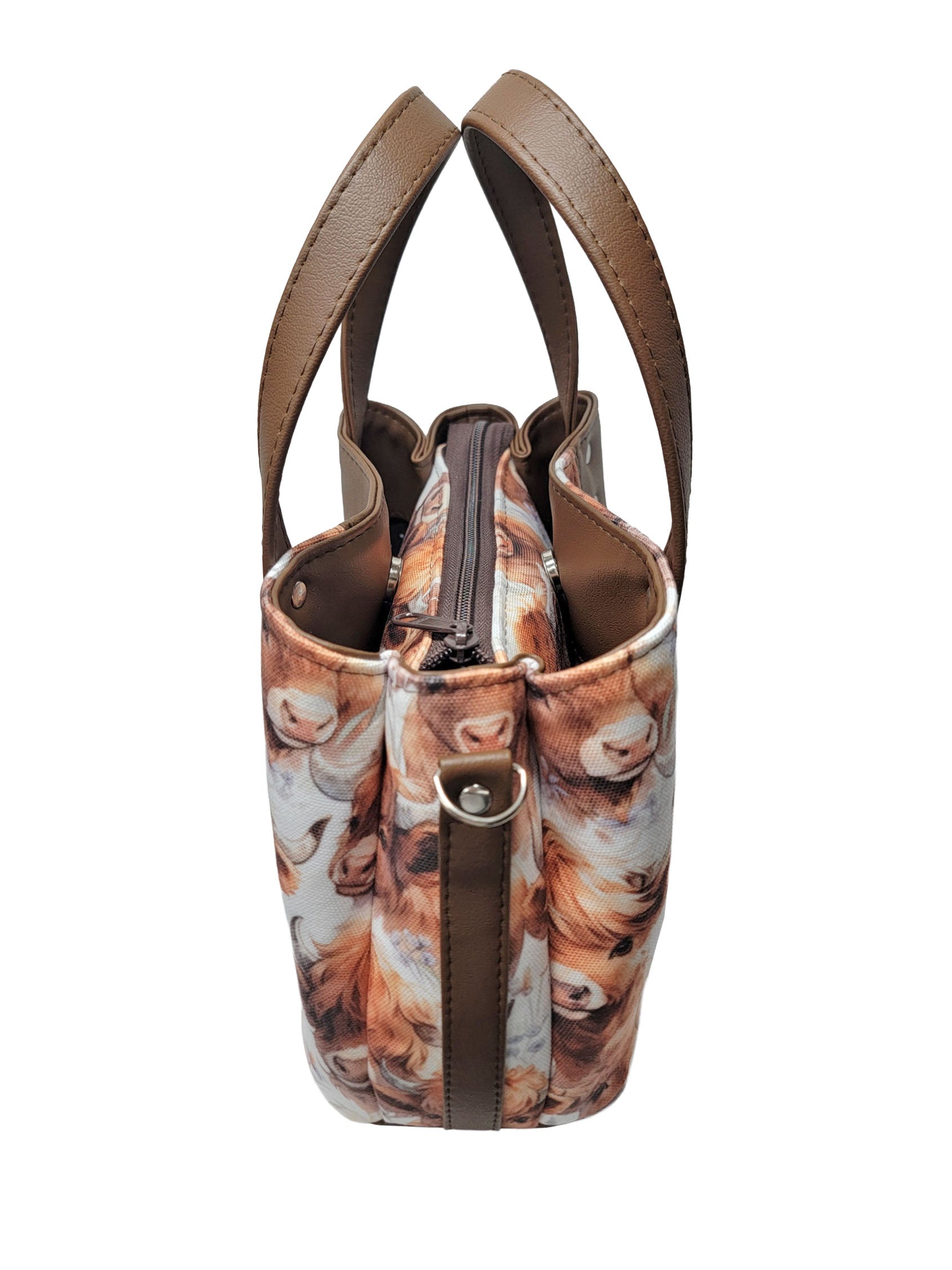 Highland Cow Divider Bag