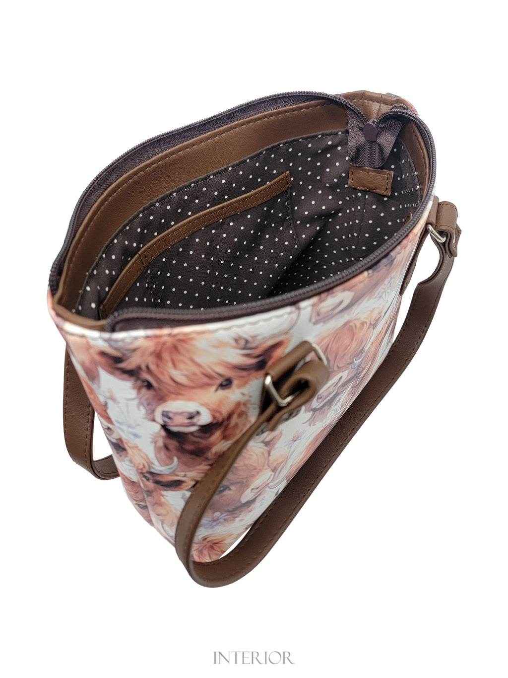 Highland Cows Little B (zipper closure)