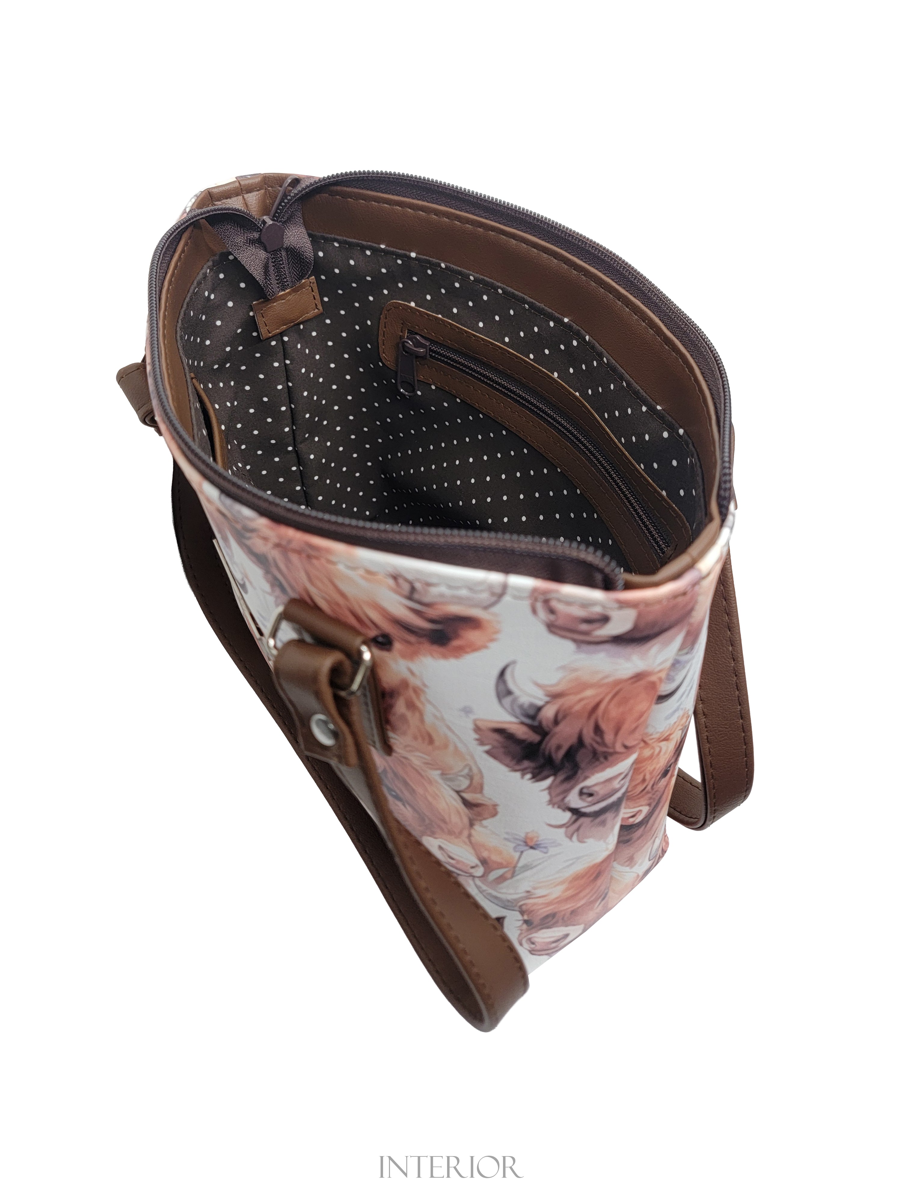 Highland Cows Little B (zipper closure)