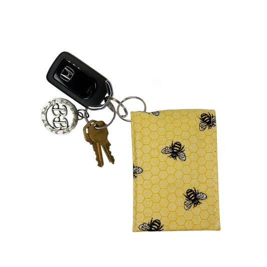 Honey Bee Keychain Wallet