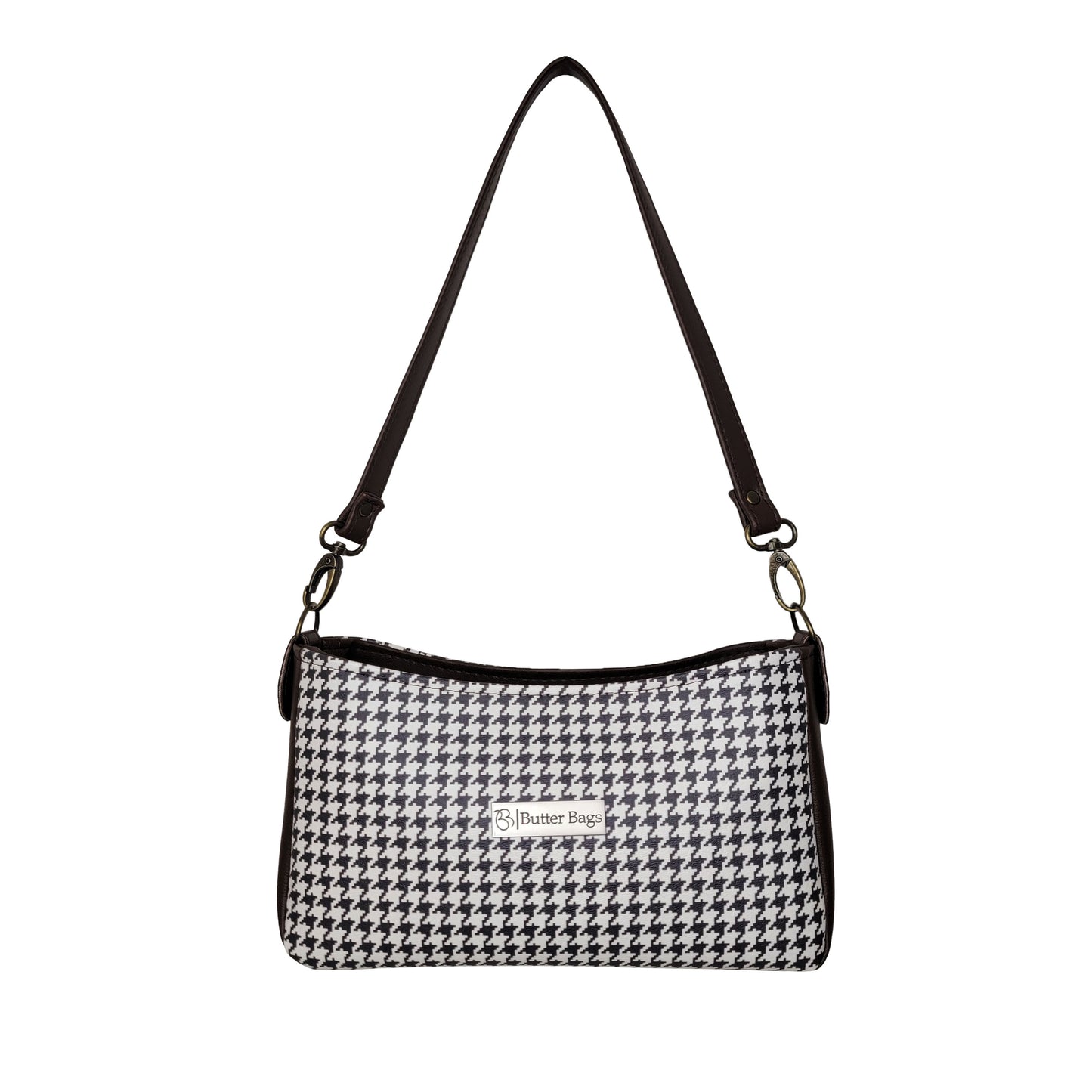 Houndstooth Aries Crossbody Bag