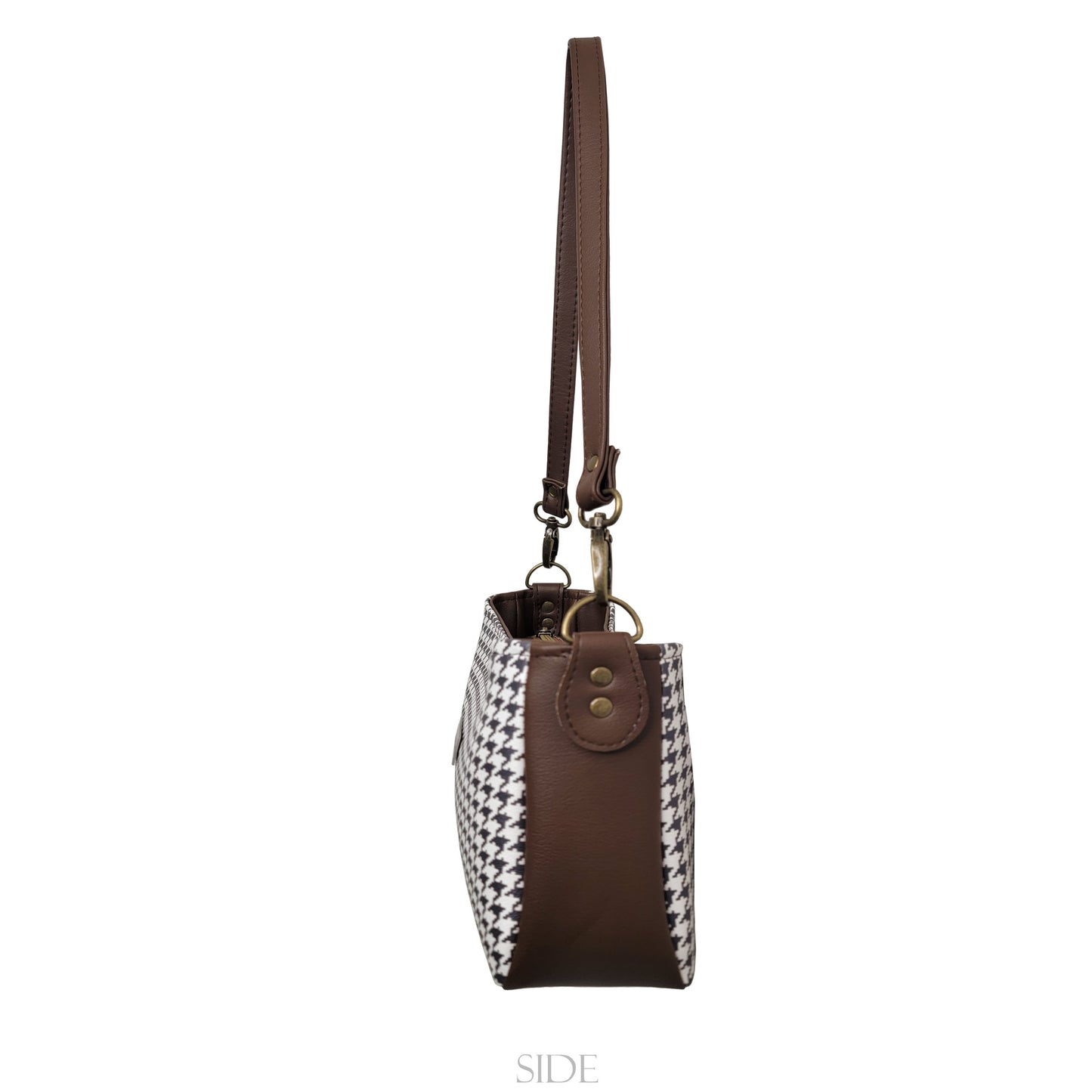 Houndstooth Aries Crossbody Bag