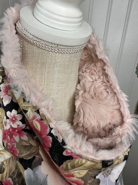 A Cozy Cuddle- Reversible Mini Scarf (Digital Pattern)