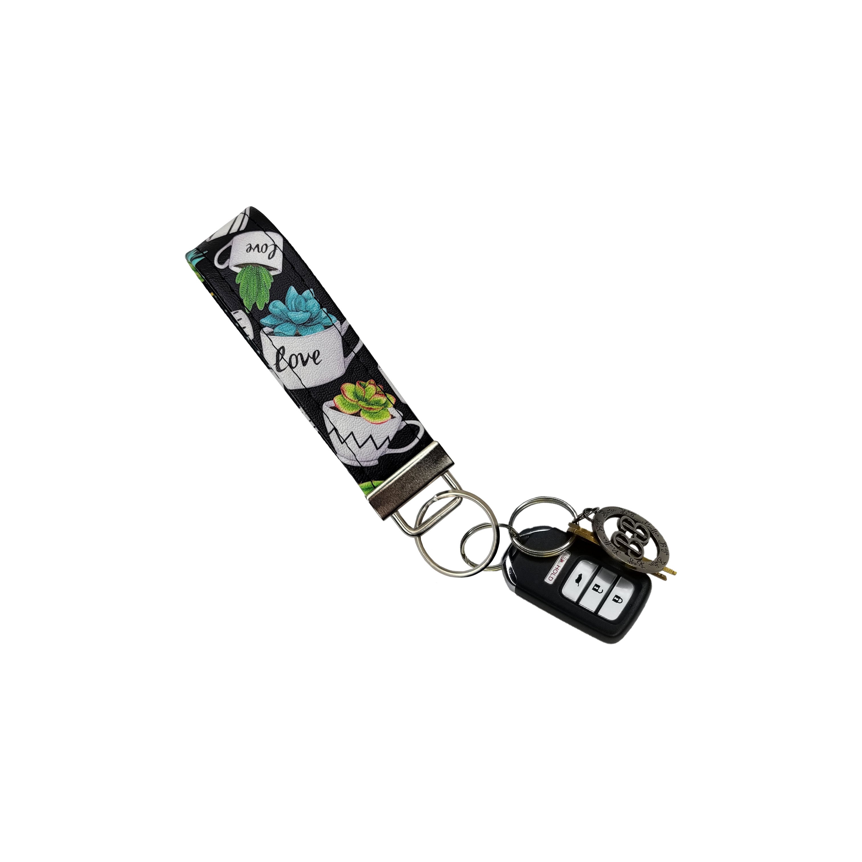Succulent Key Fob