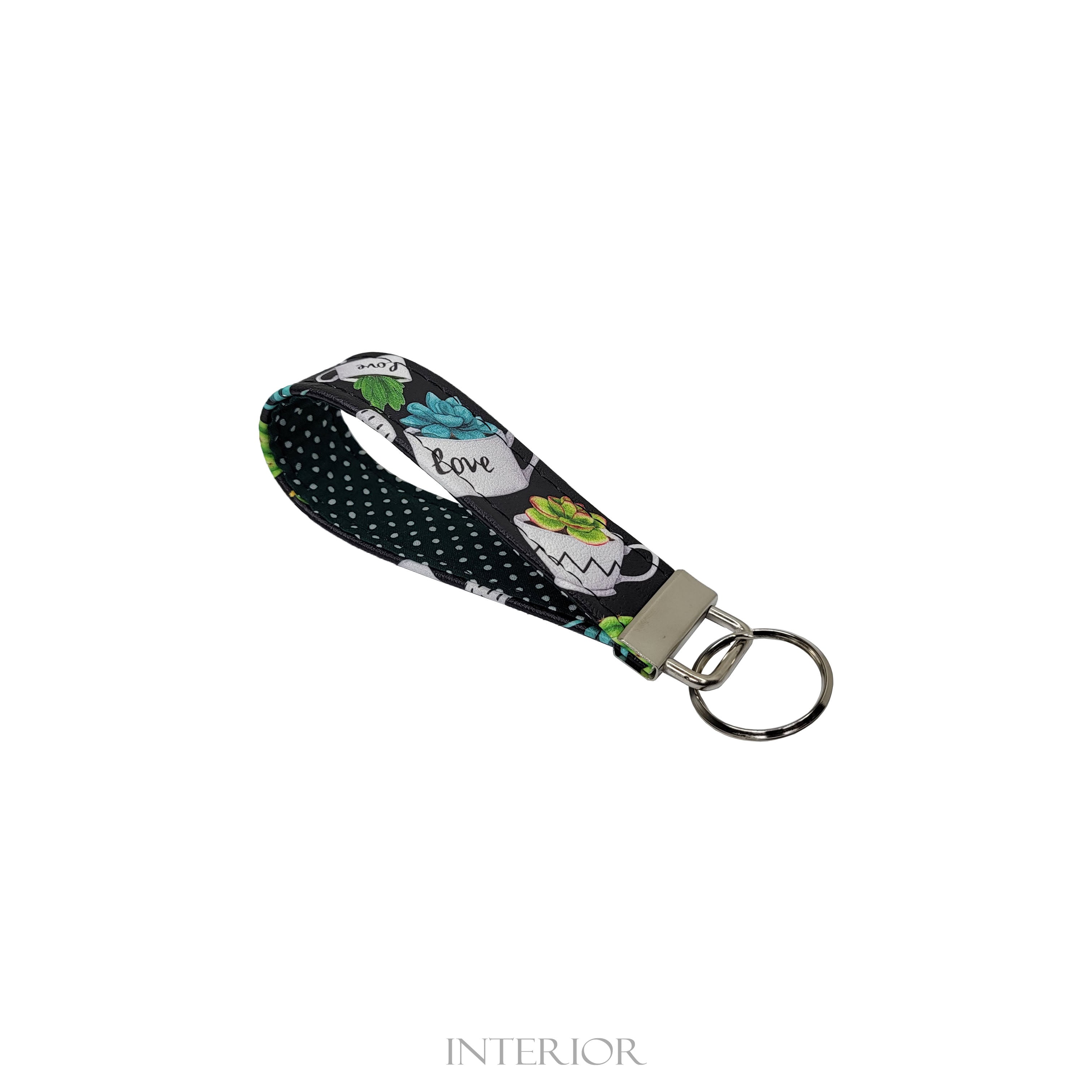 Succulent Key Fob