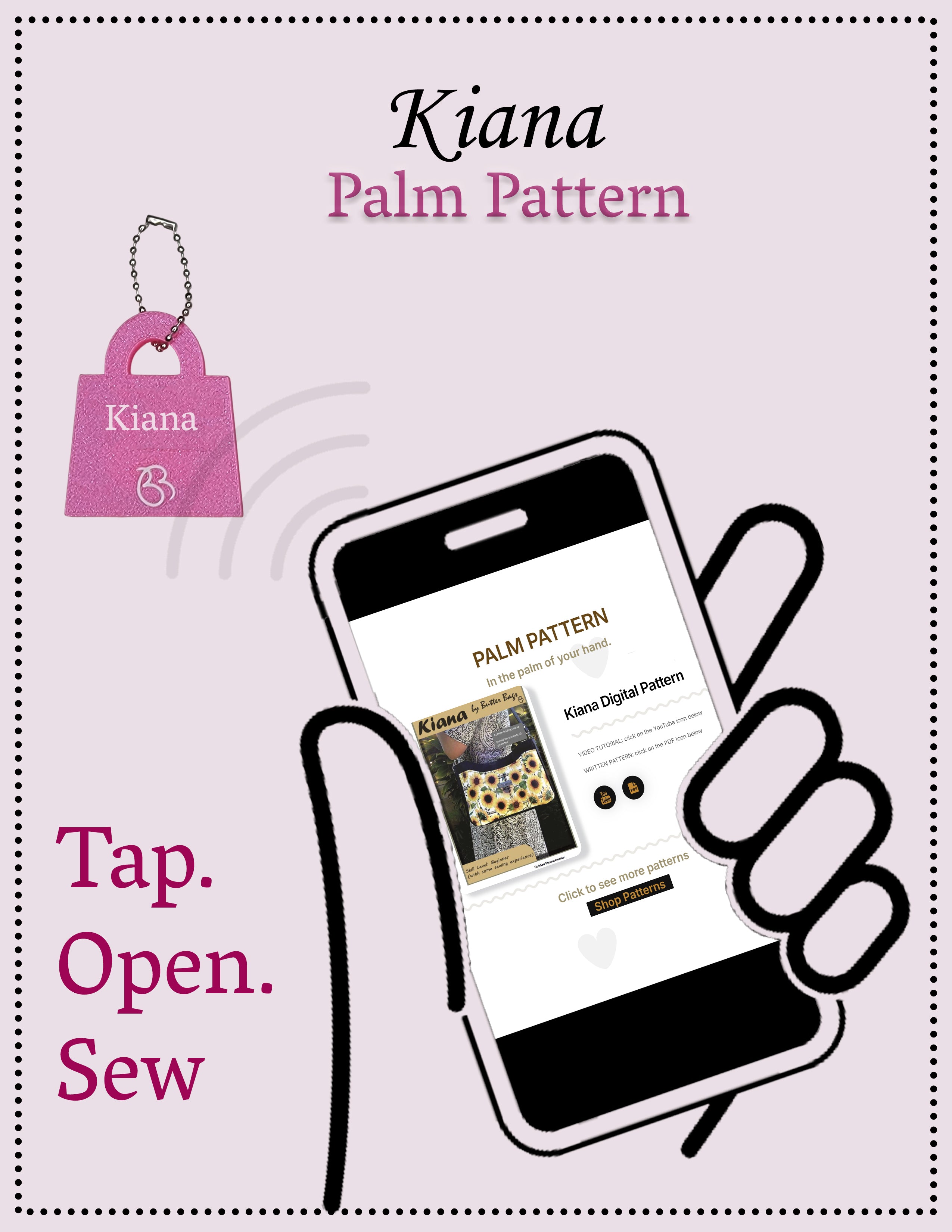 Kiana- Palm Pattern