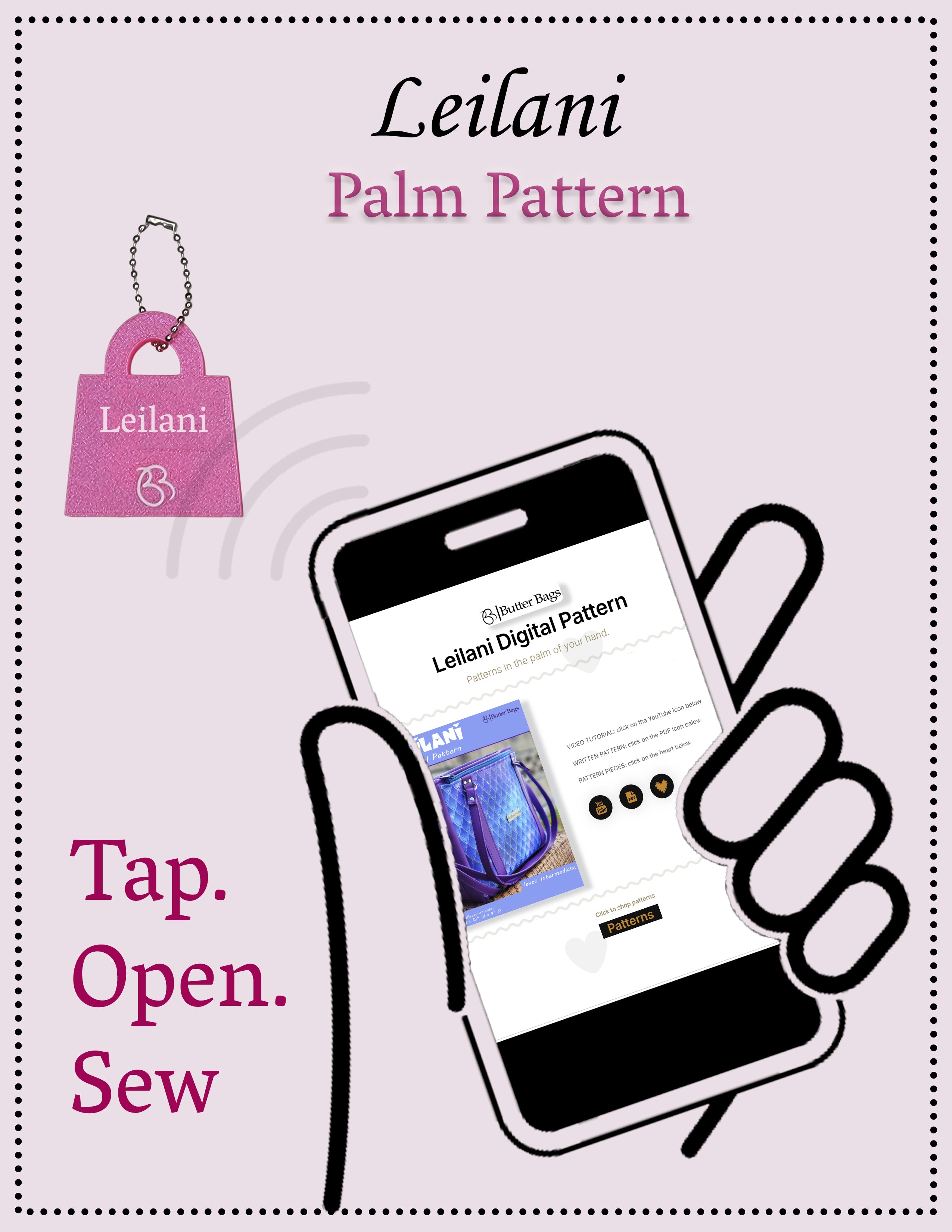 Leilani - Palm Pattern