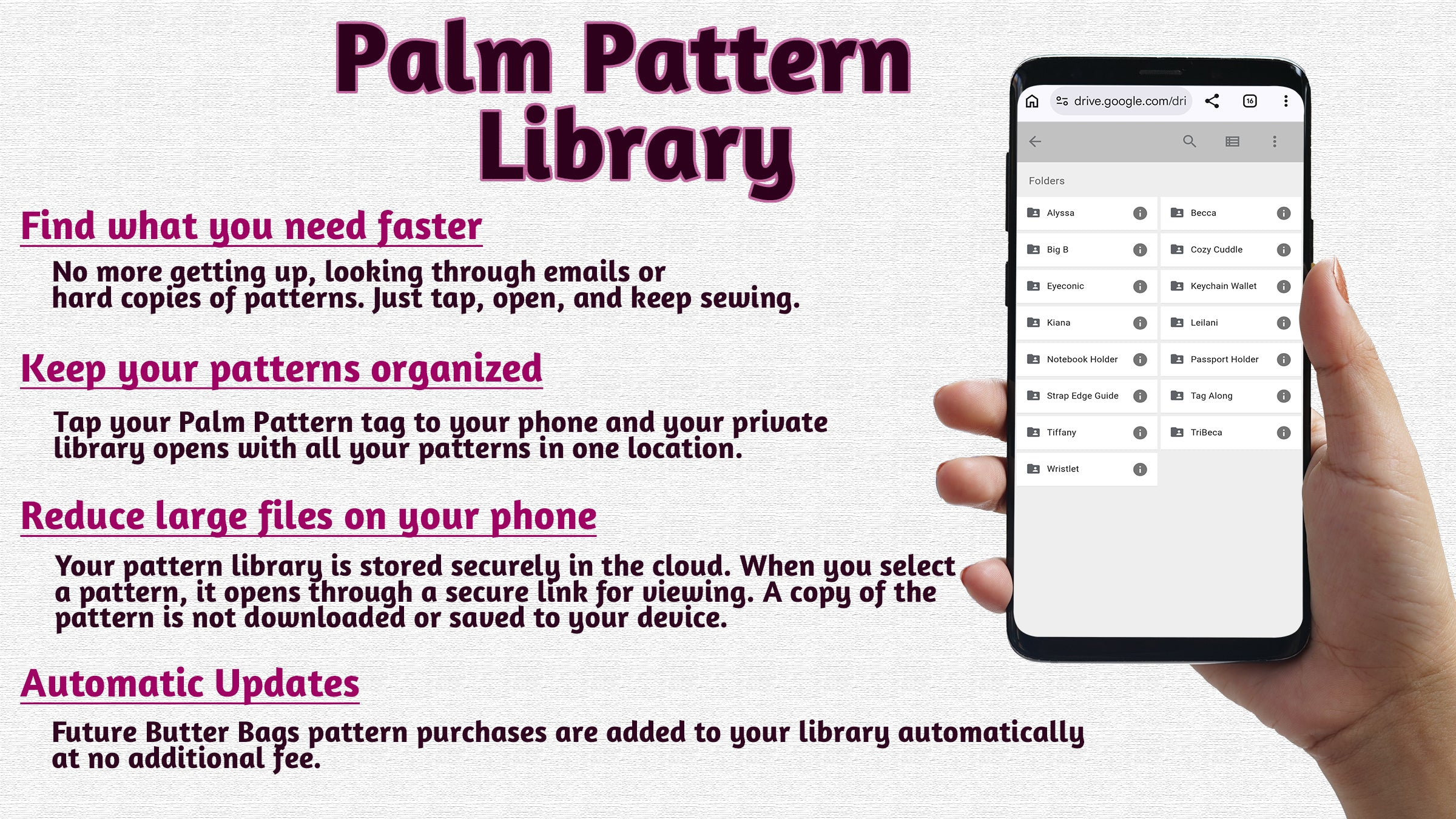 Palm Pattern Library Subscription