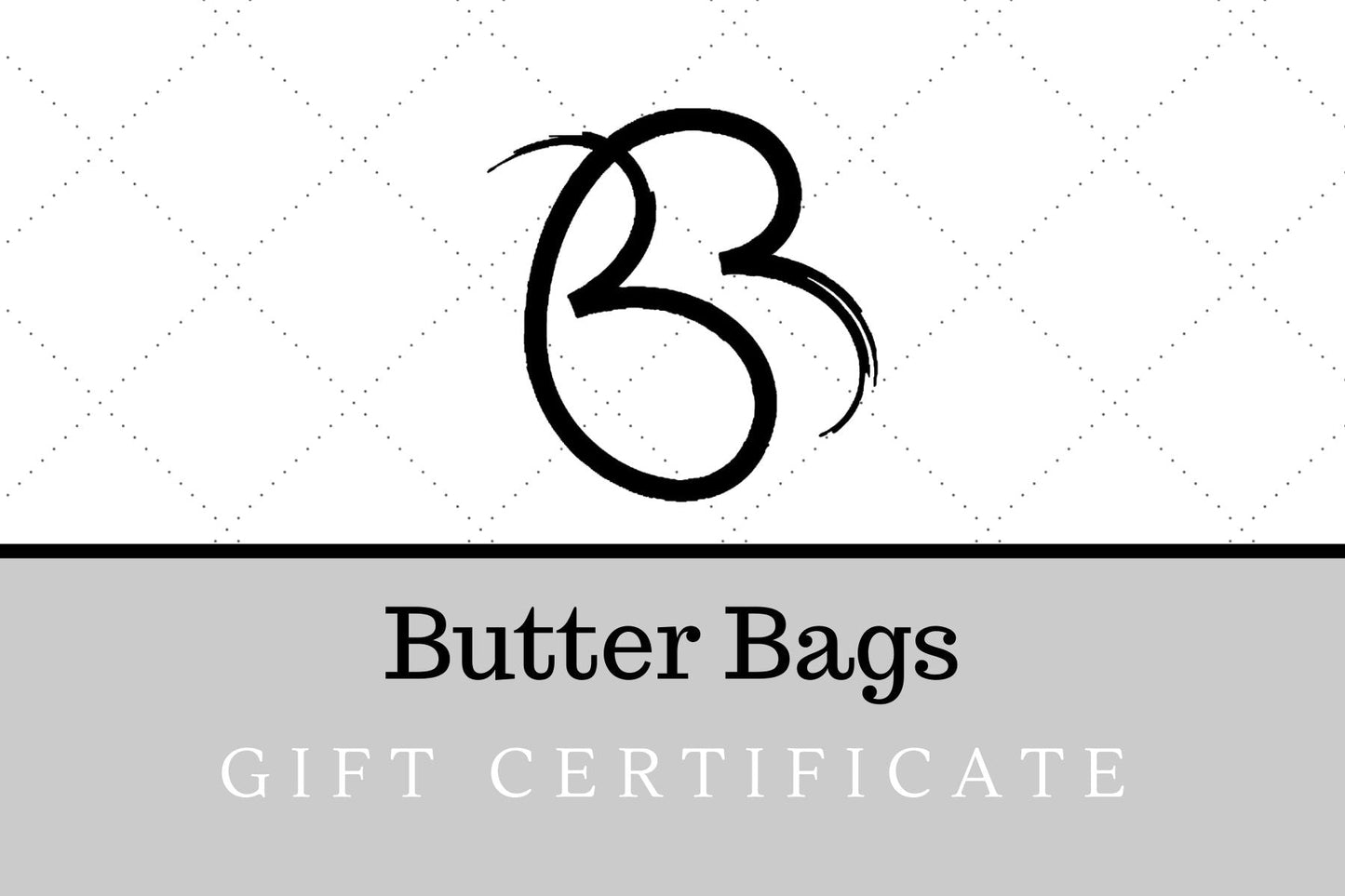 Butter Bag Gift Card
