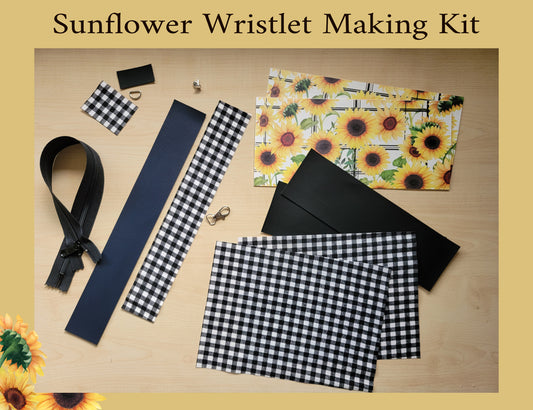 Sunflower Wristlet Making Kit (pre order)