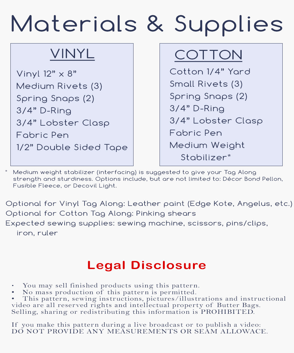 Tag Along (Digital Pattern)