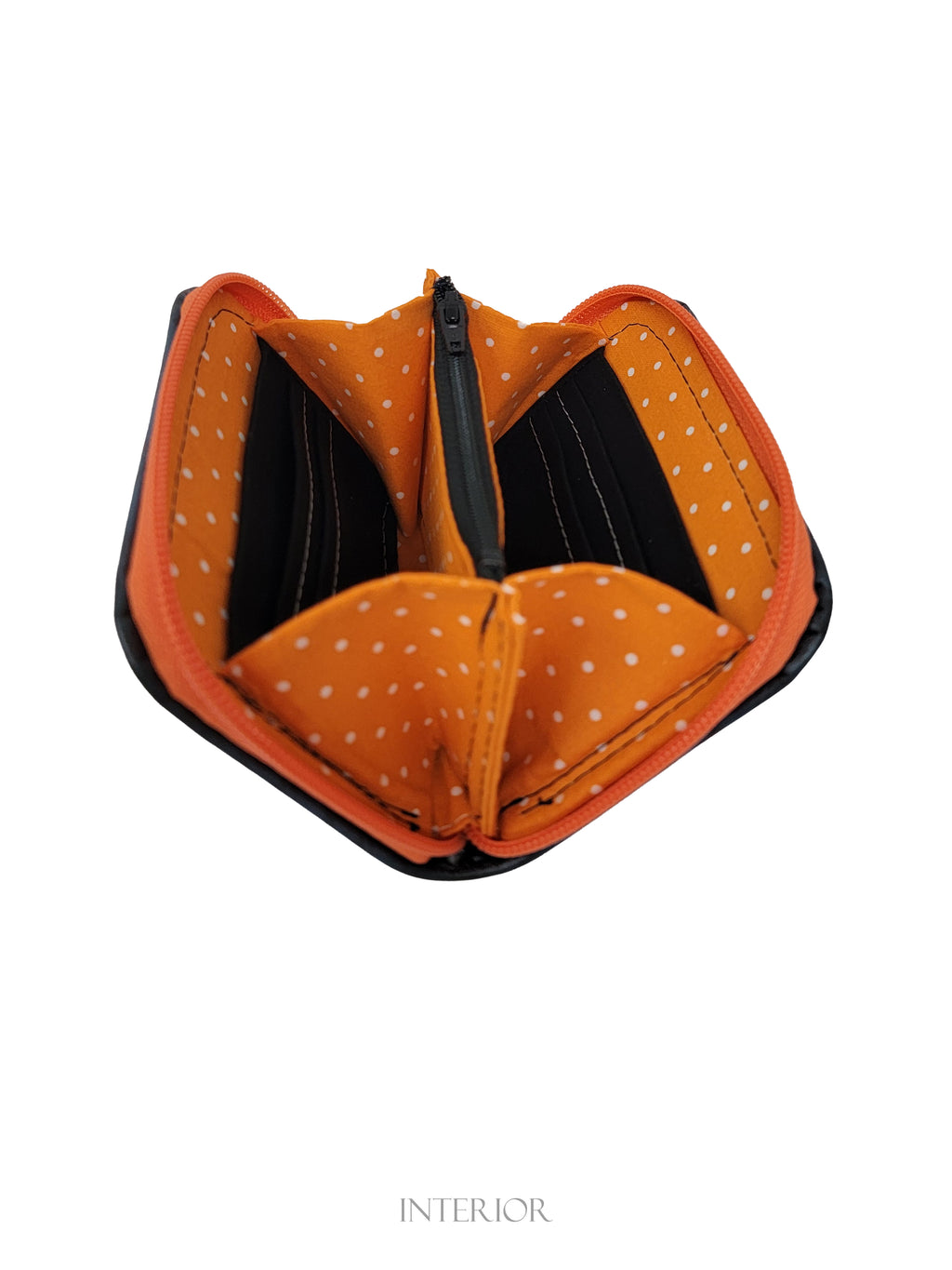 Midnight Owl Mini Zip Around Wallet