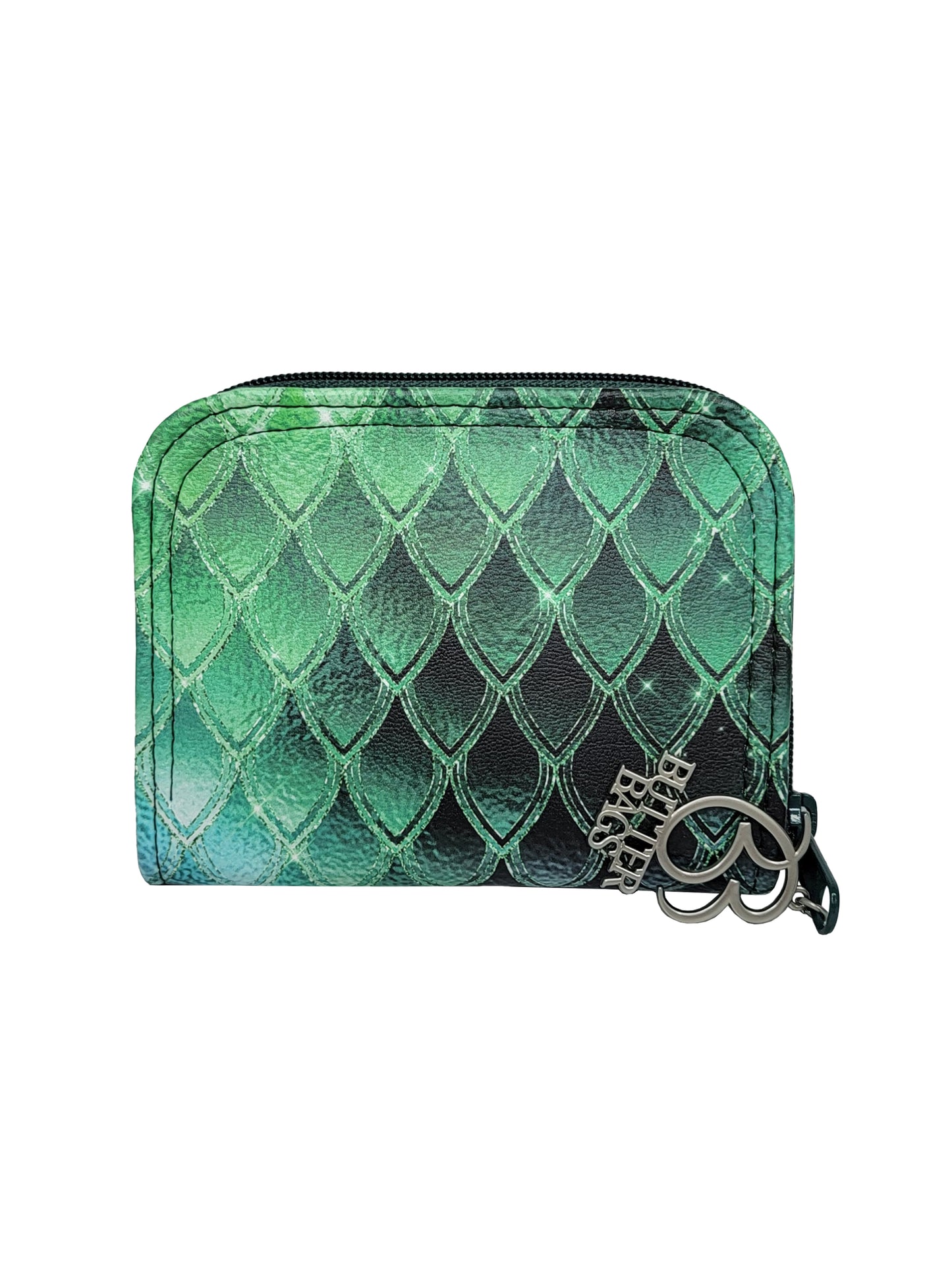 Dragon Scales Mini Zip Around Wallet