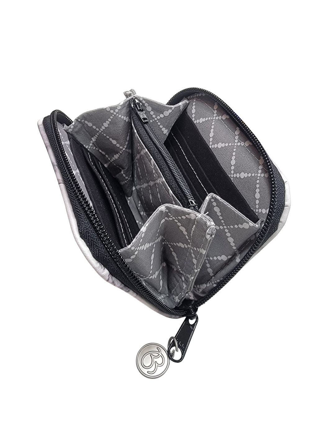 Wolves Mini Zip Around Wallet