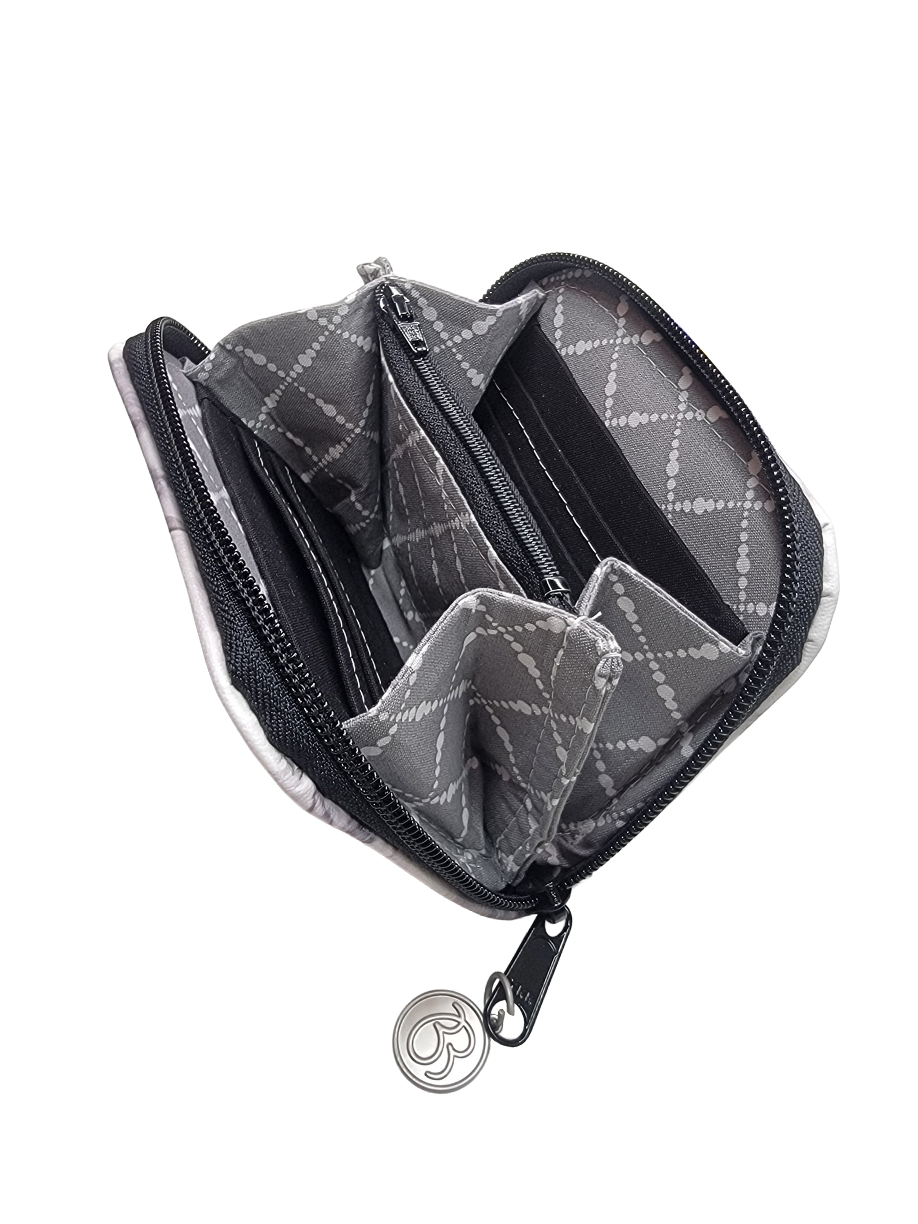 Wolves Mini Zip Around Wallet