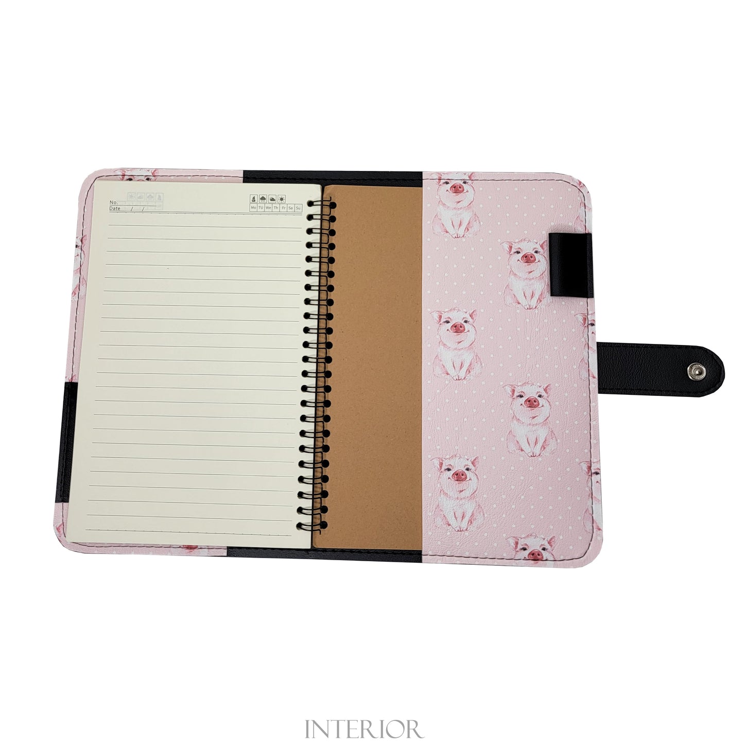 Pigs & Polka Dots- Notebook & Cover